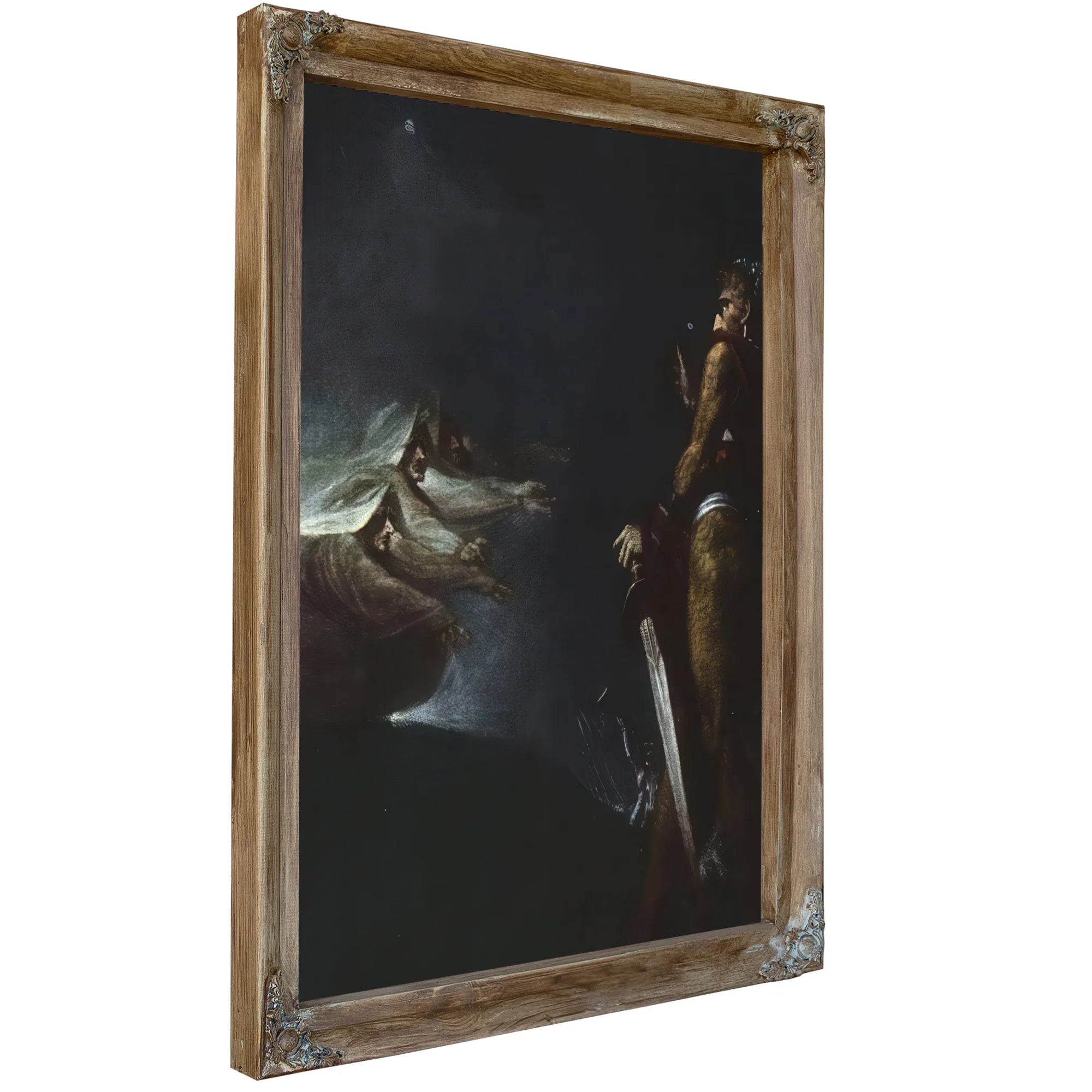 Macbeth, Banquo And The Witches On The Heath By Henry Fuseli Fine Art Print
