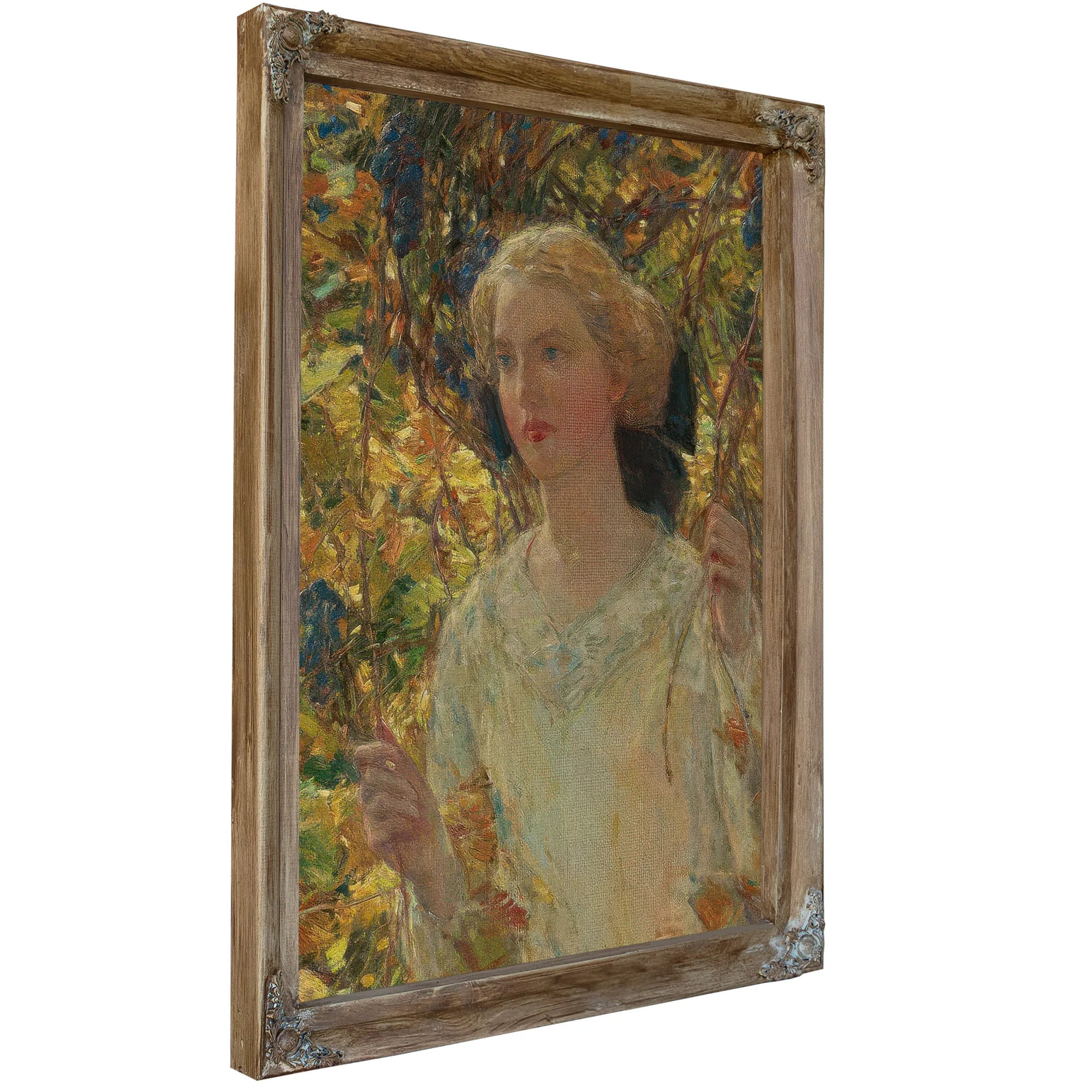 The Grapevine By Childe Hassam Fine Art Print