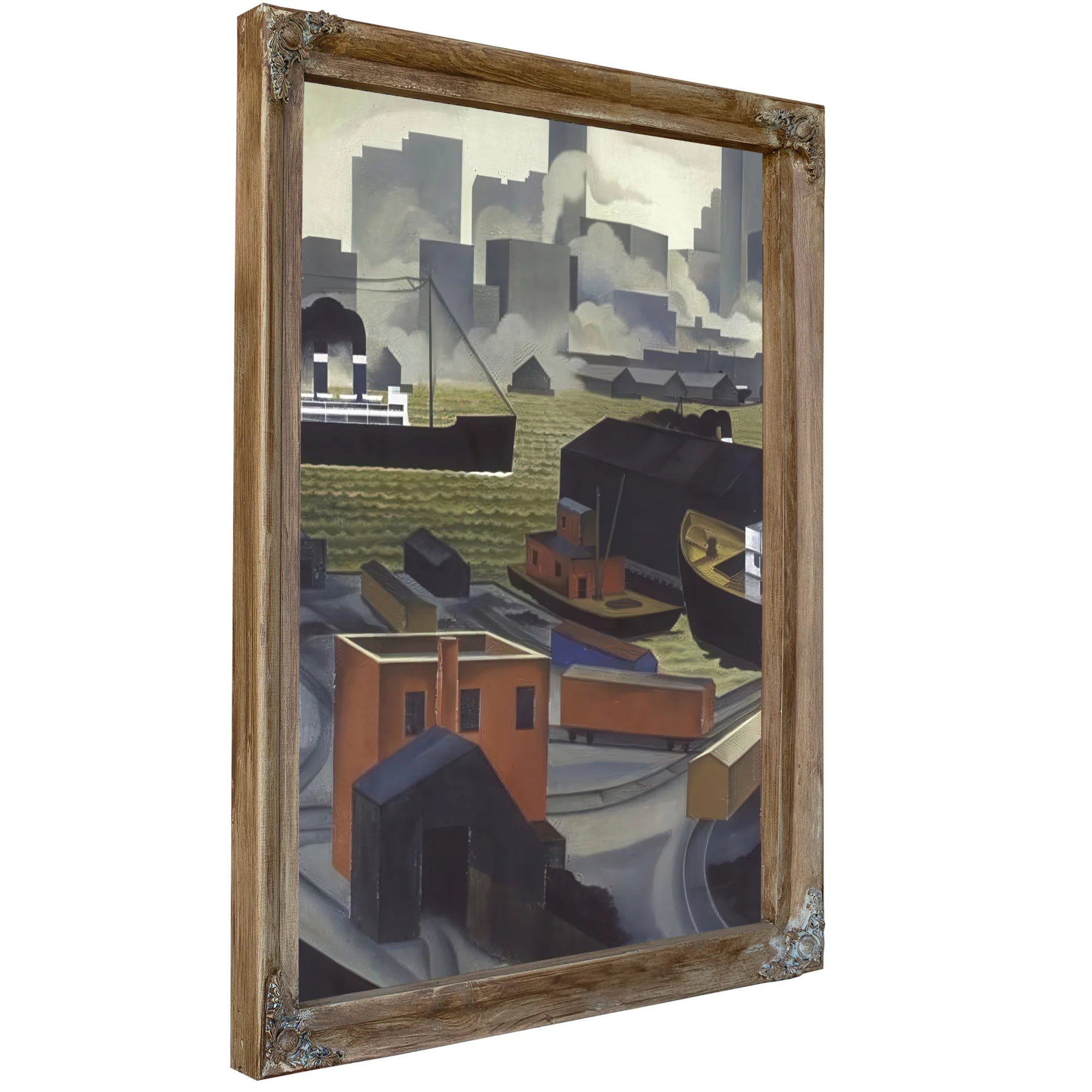From Brooklyn Heights By George Ault Fine Art Print