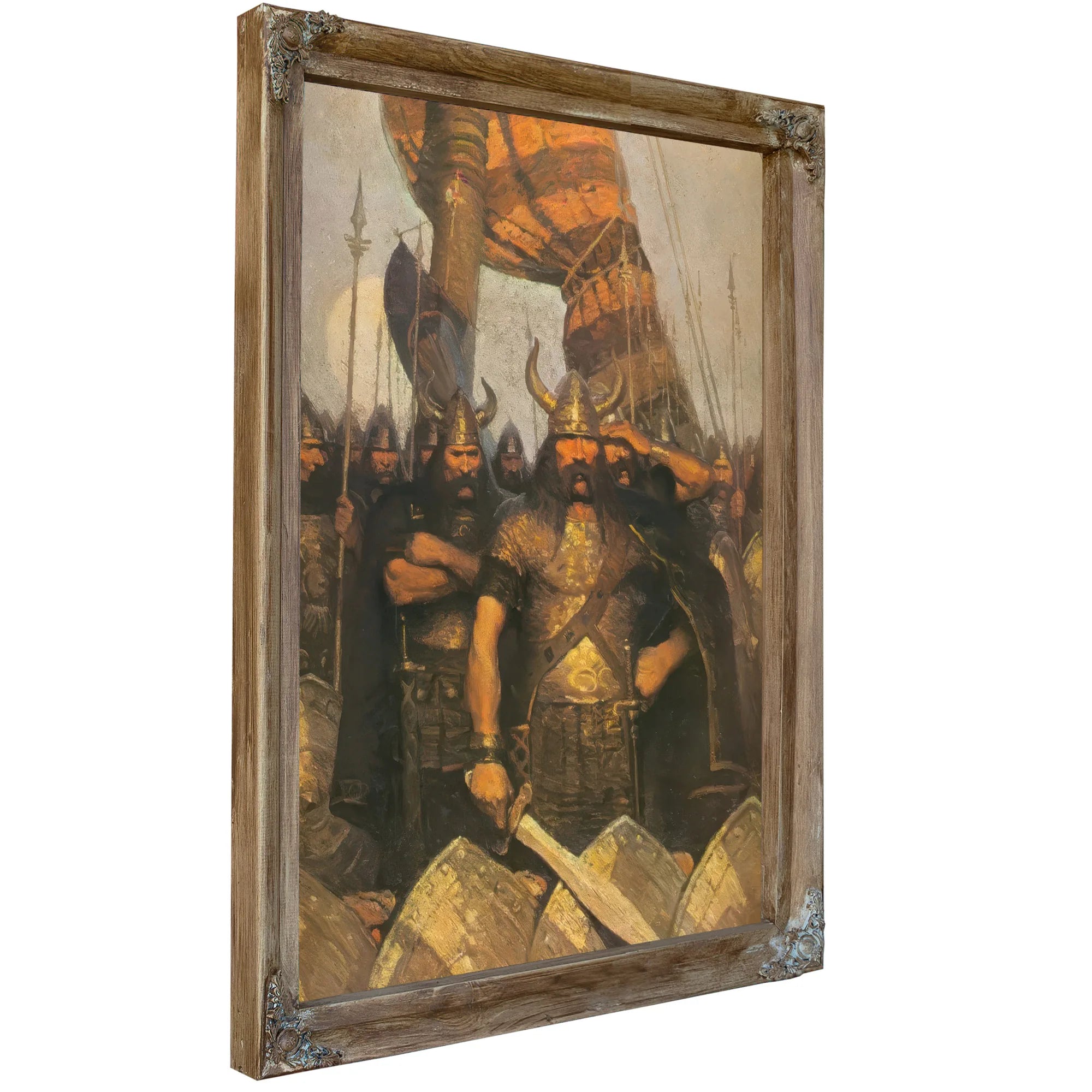 The First Cargo By NC Wyeth Fine Art Print