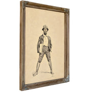 The Paper Boy by Frederic Remington