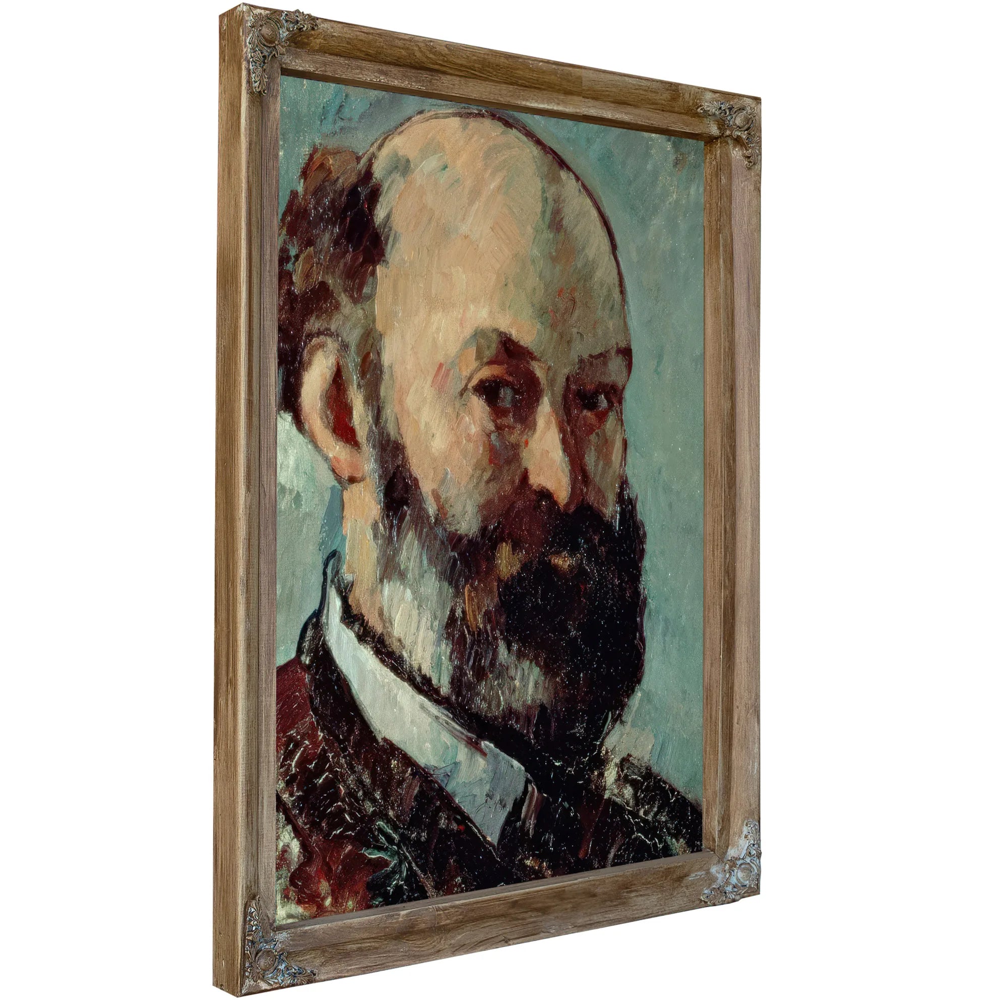 Self Portrait 6 By Paul Cezanne Fine Art Print