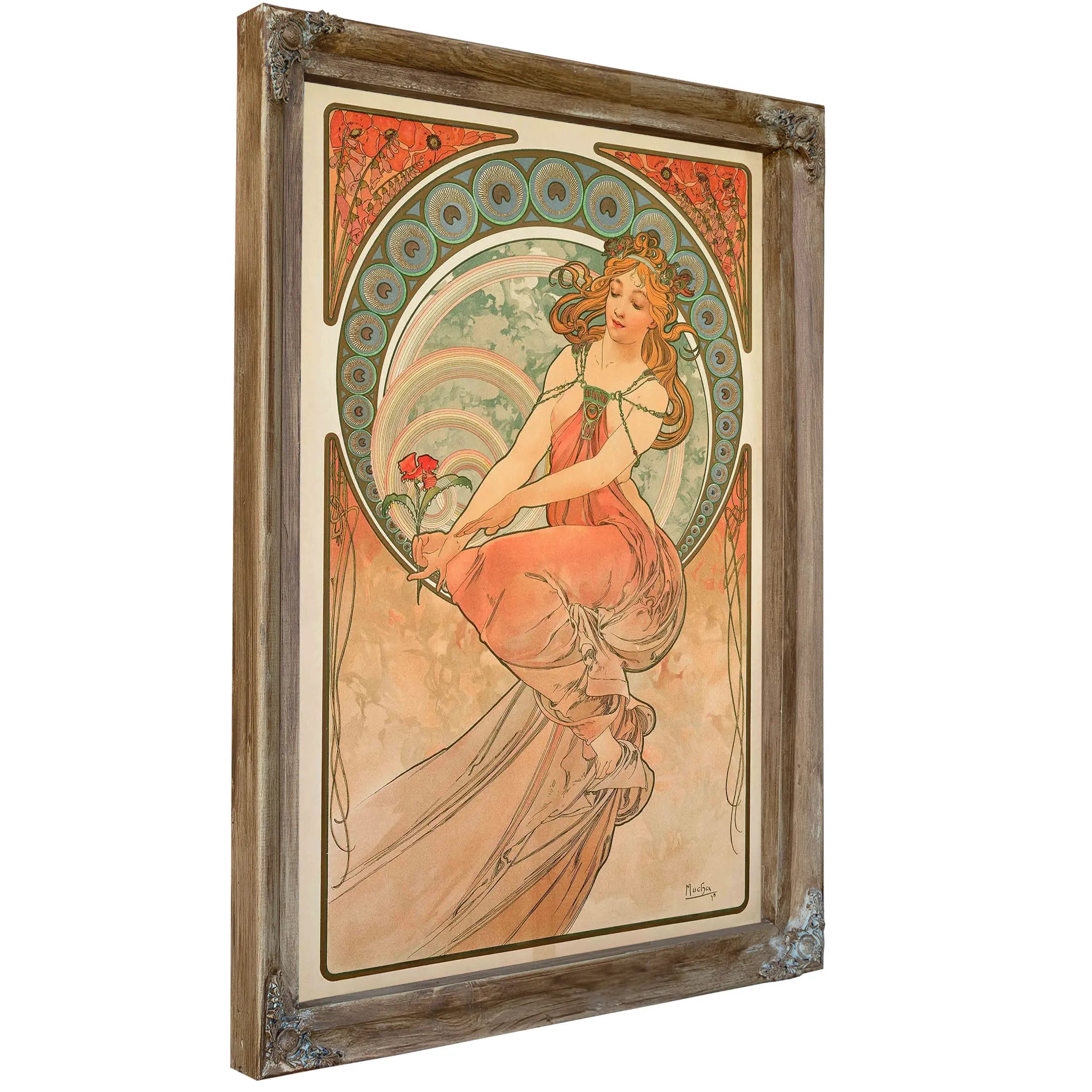 The Arts  Painting by Alphonse Mucha