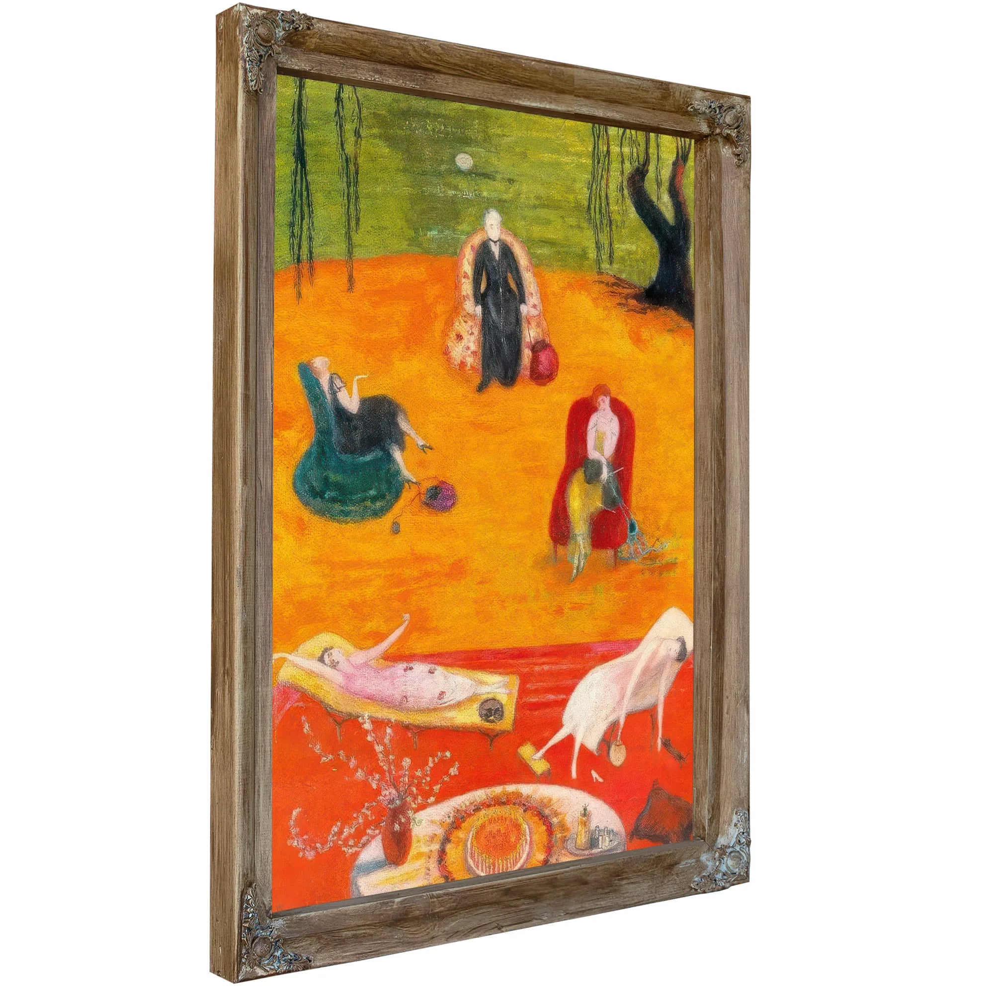 Heat By Florine Stettheimer Fine Art Print