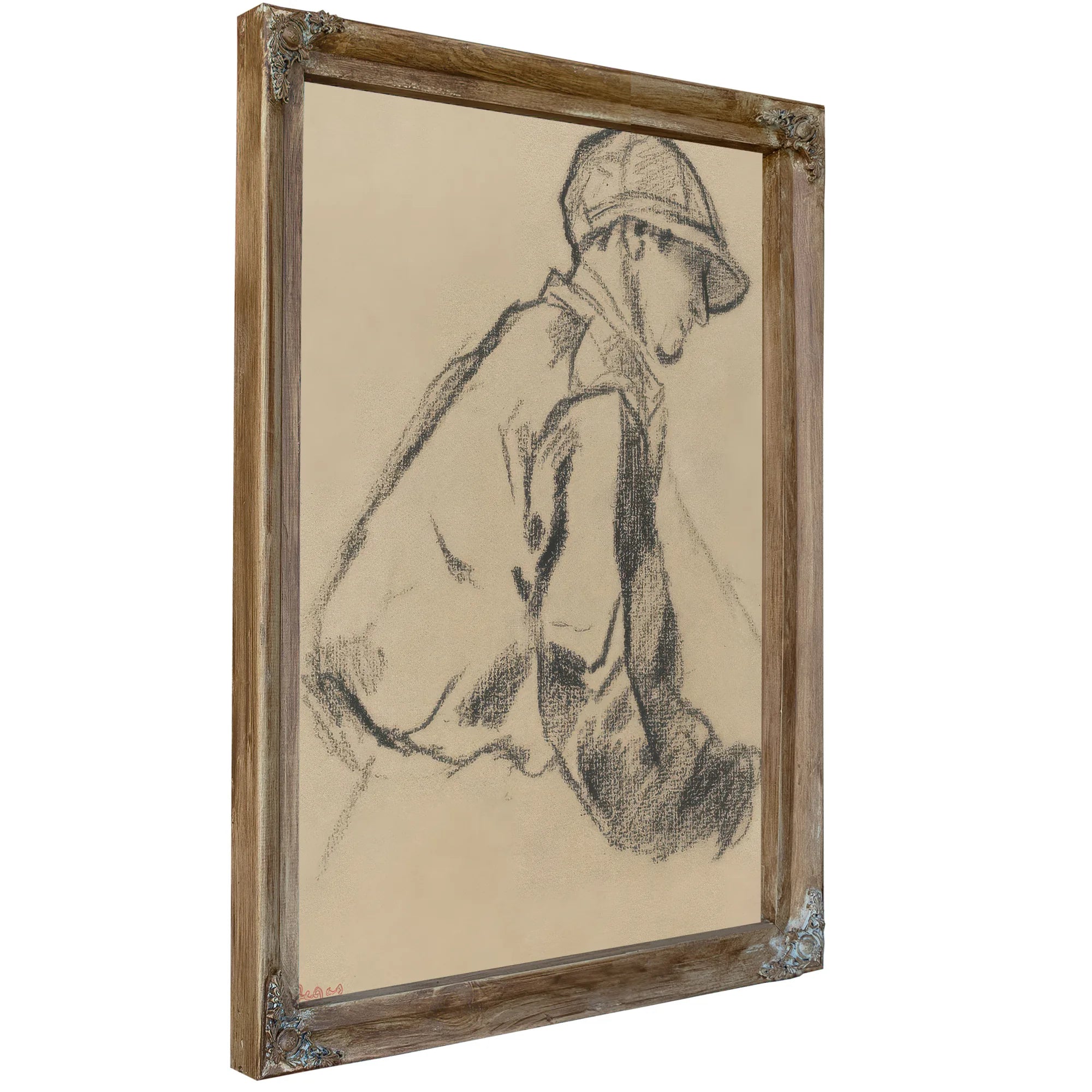 Study Of A Jockey By Edgar Degas Fine Art Print