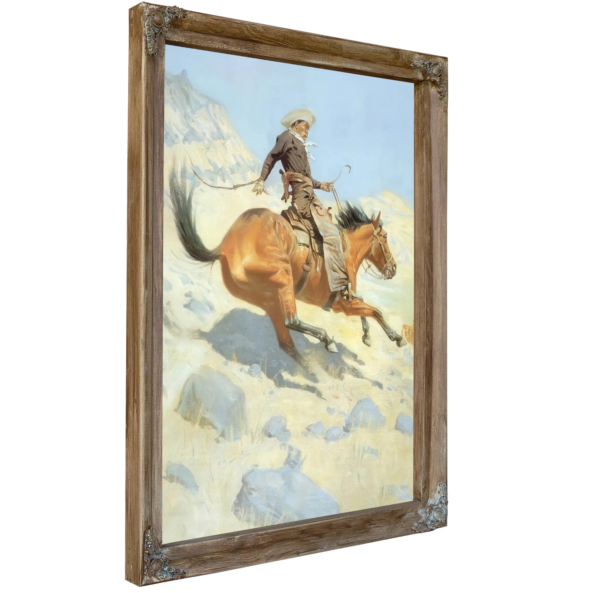 The Cow Boy By Frederic Remington Fine Art Print