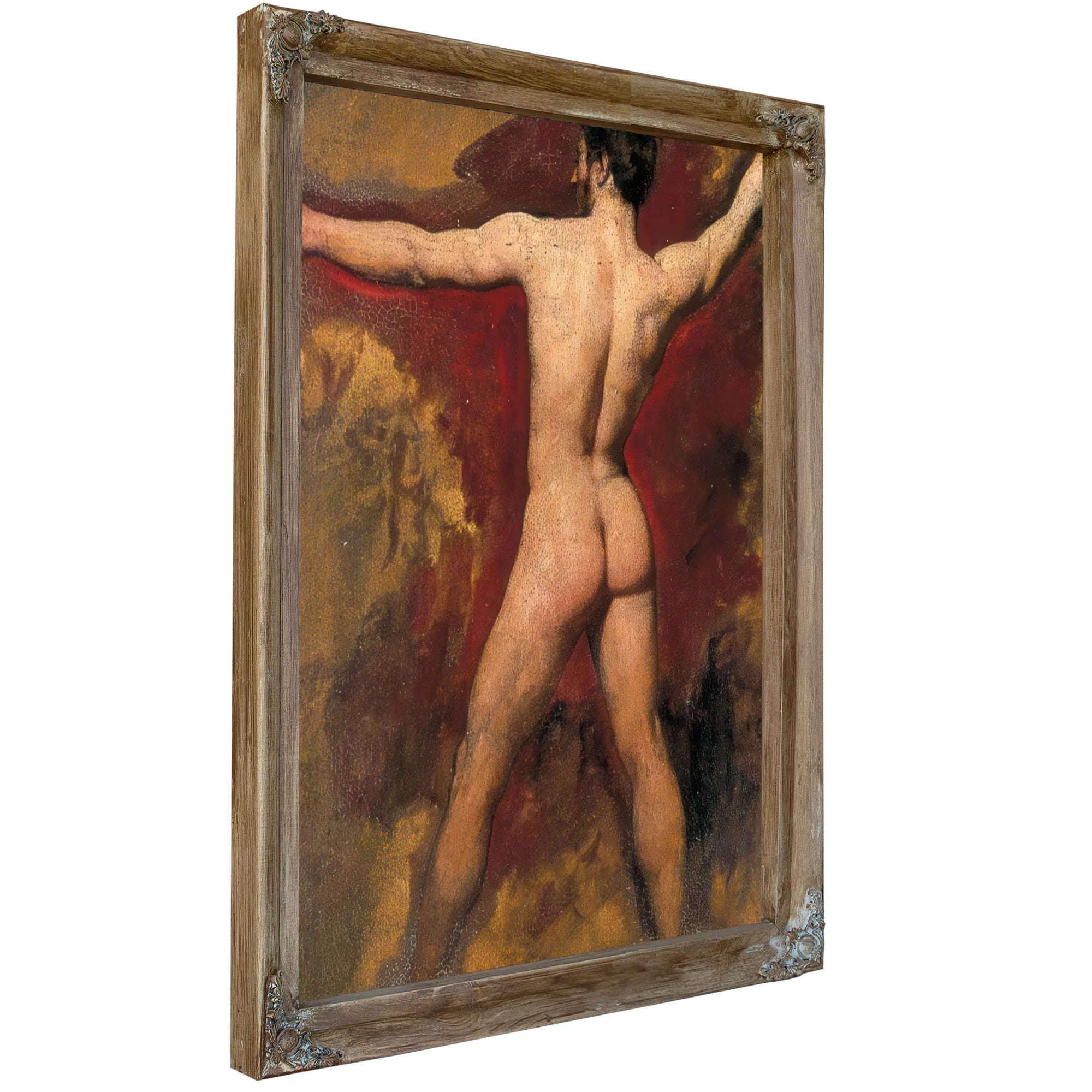 Male Nude 2 By William Etty Fine Art Print