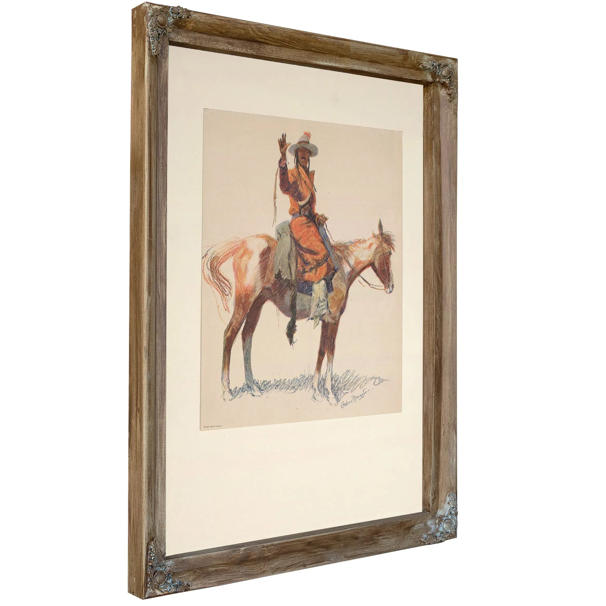 An Apache Scout by Frederic Remington