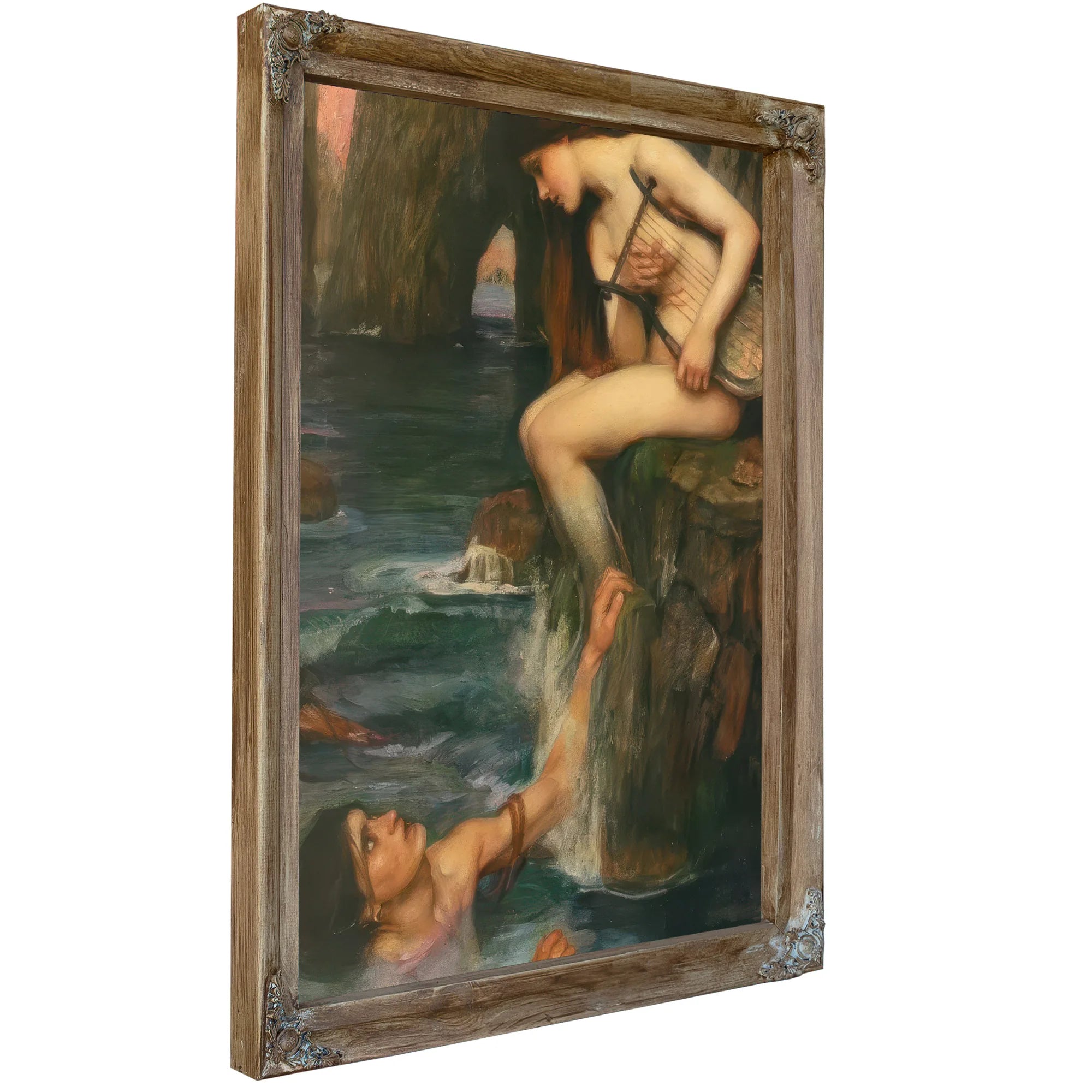 The Siren By John Waterhouse Fine Art Print