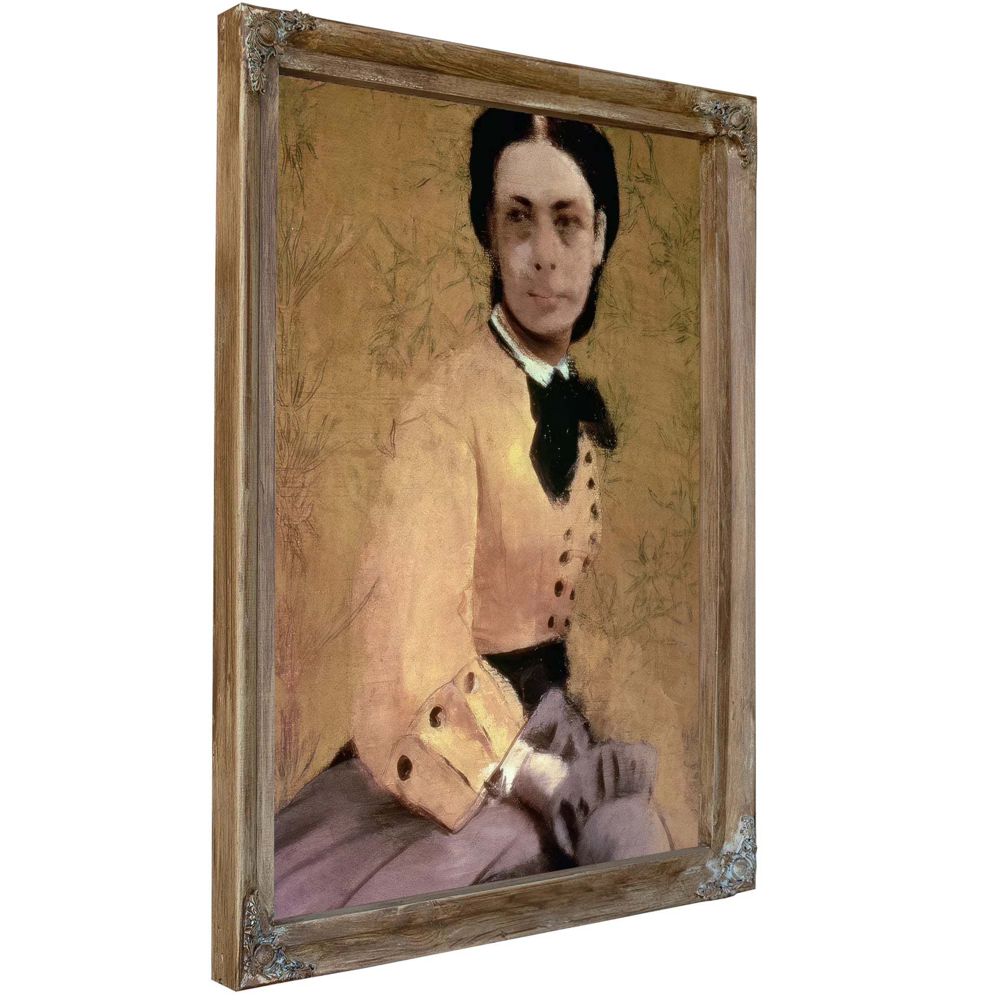 Portrait Of Princess Pauline De Metternich By Edgar Degas Fine Art Print