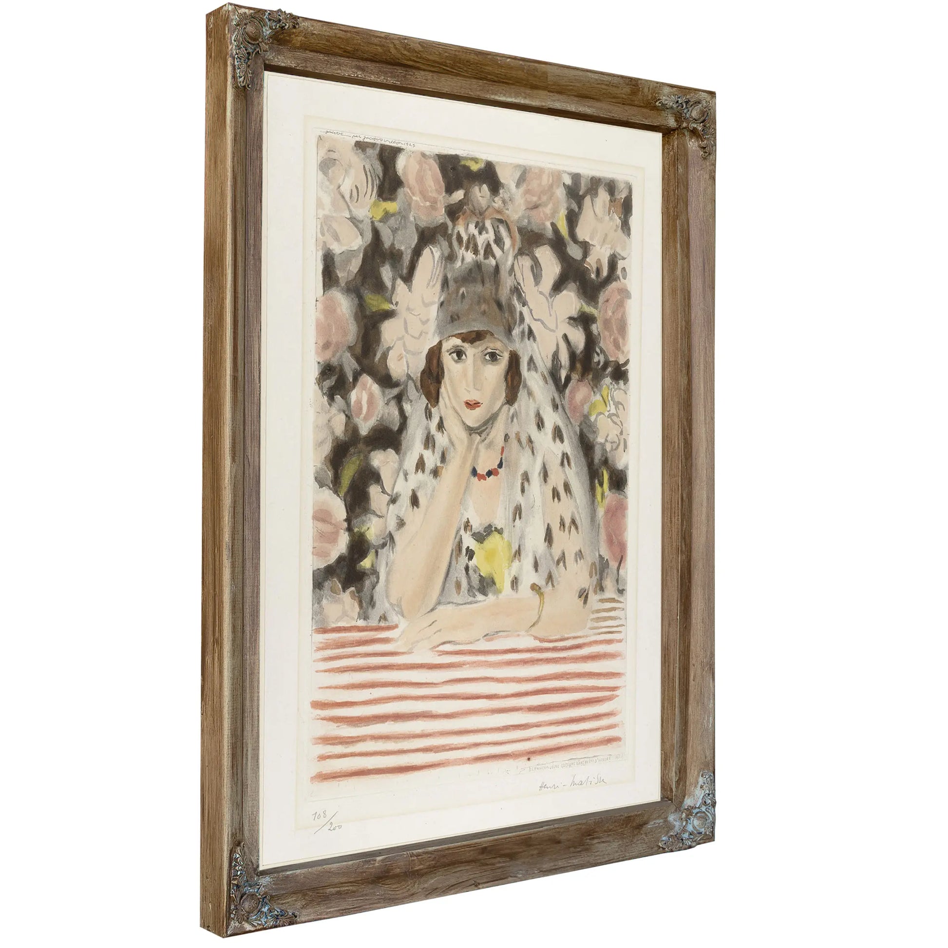 Espagnole A La Mantille (Spanish Woman With Mantilla) by Henri Matisse