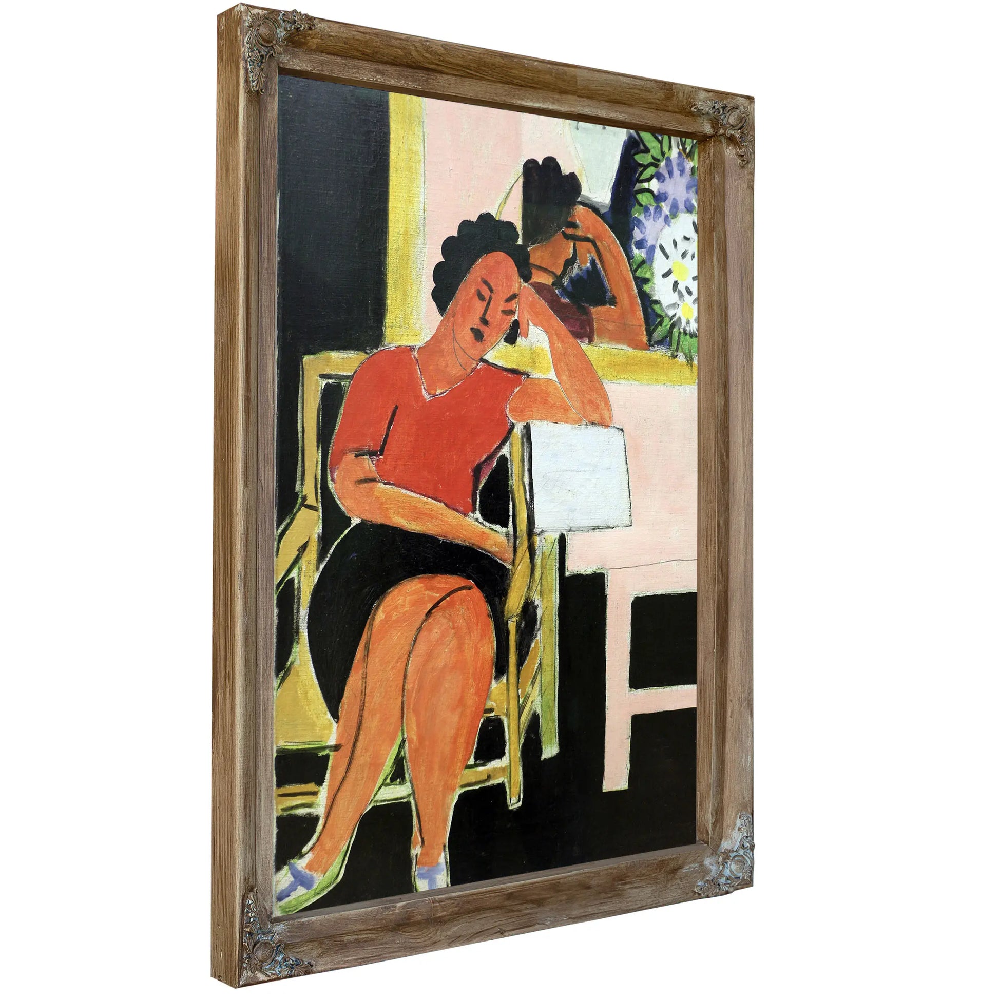 Woman Before An Aquarium 1 by Henri Matisse