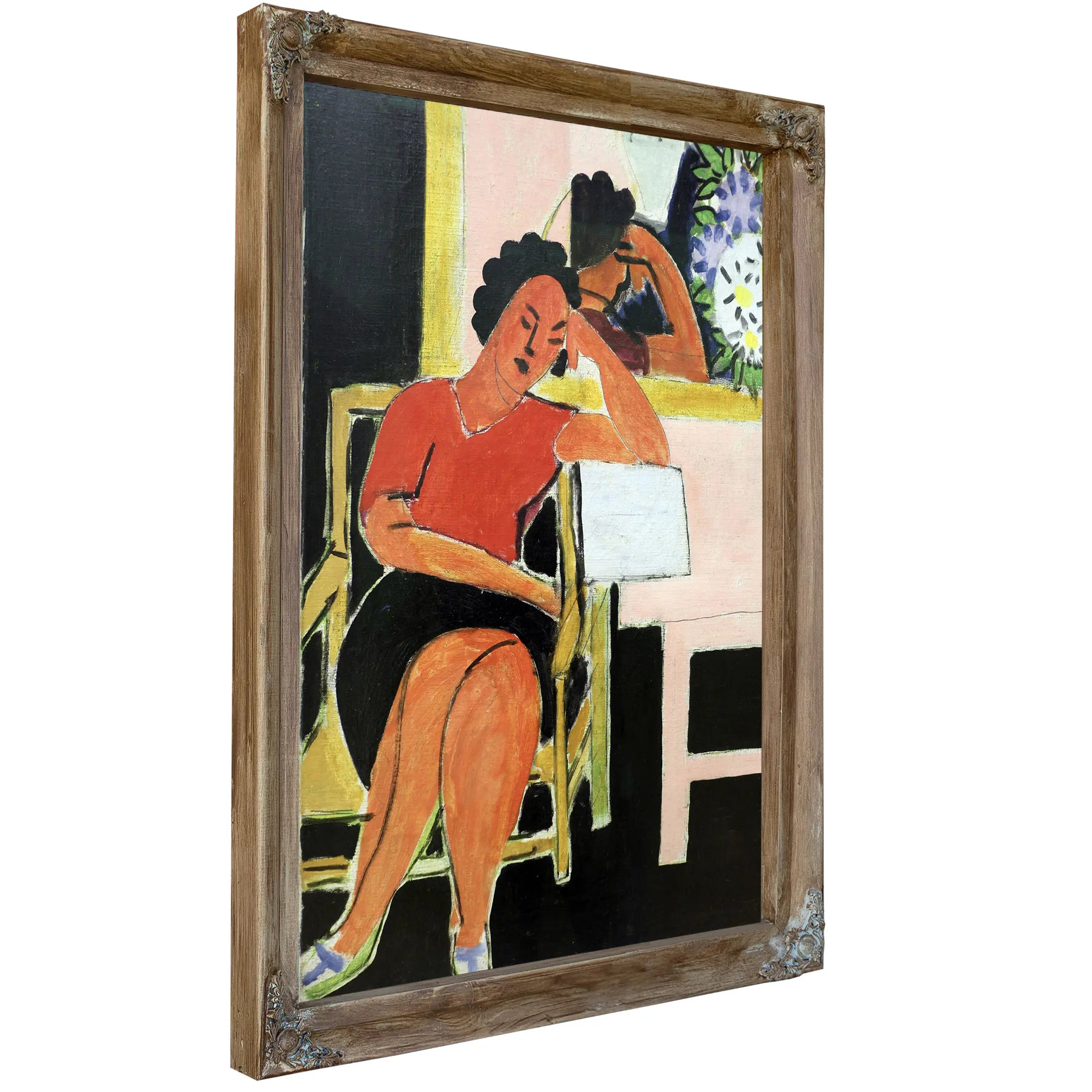 Woman Before An Aquarium 1 by Henri Matisse