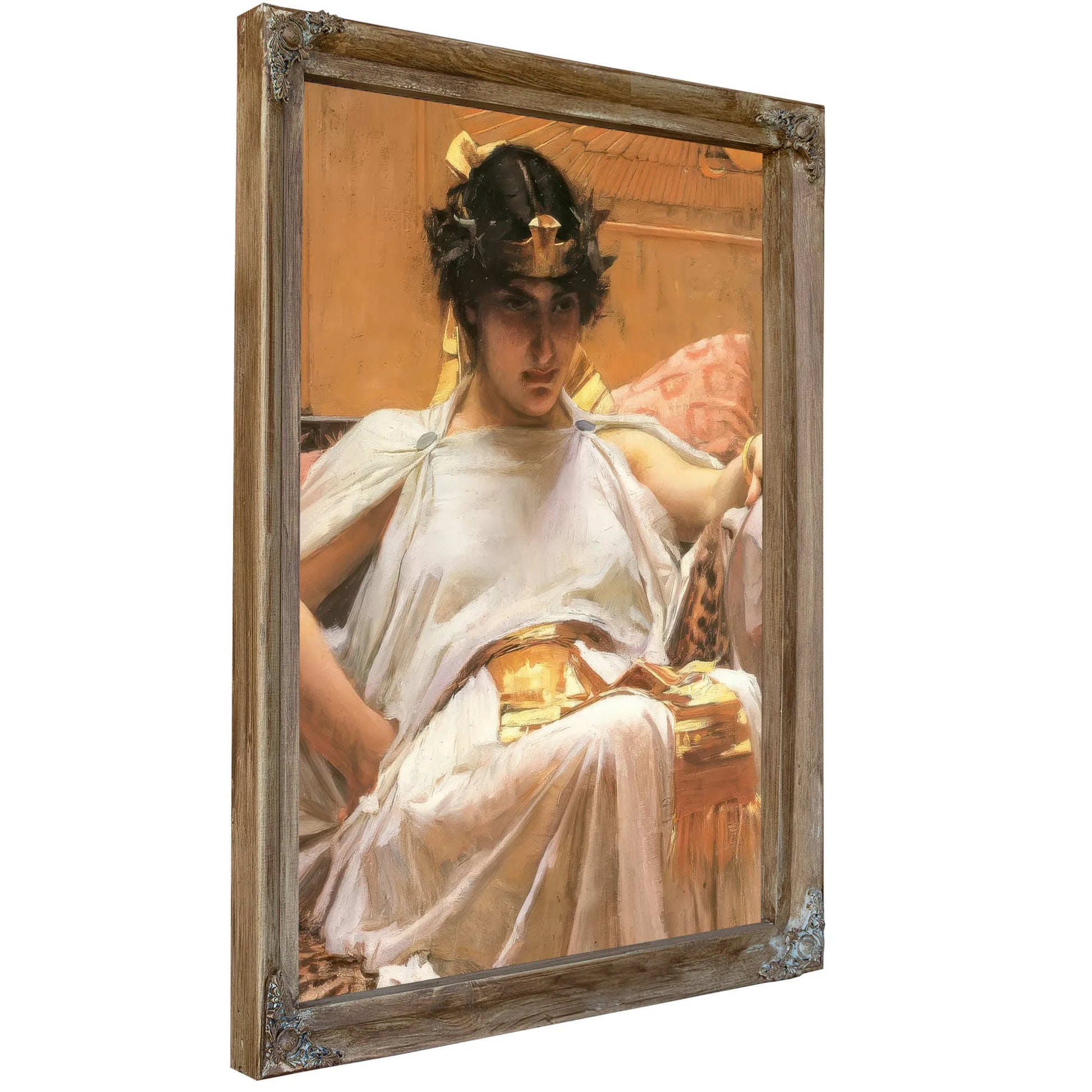 Cleopatra By John Waterhouse Fine Art Print