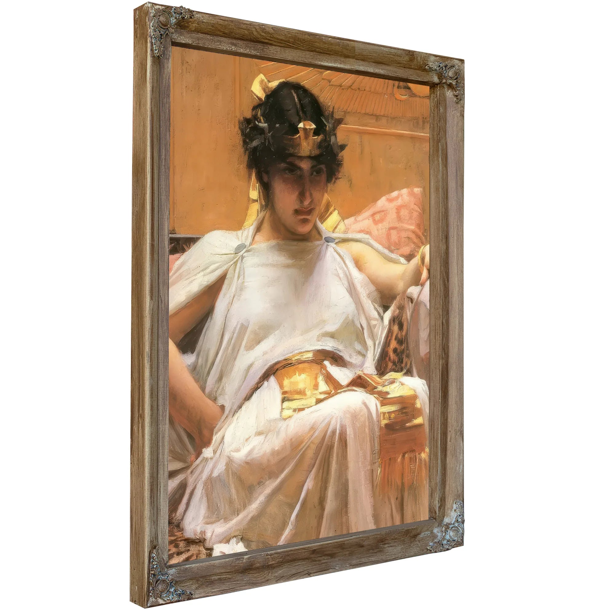 Cleopatra By John Waterhouse Fine Art Print