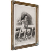 The Bathing Man by Carl Bloch