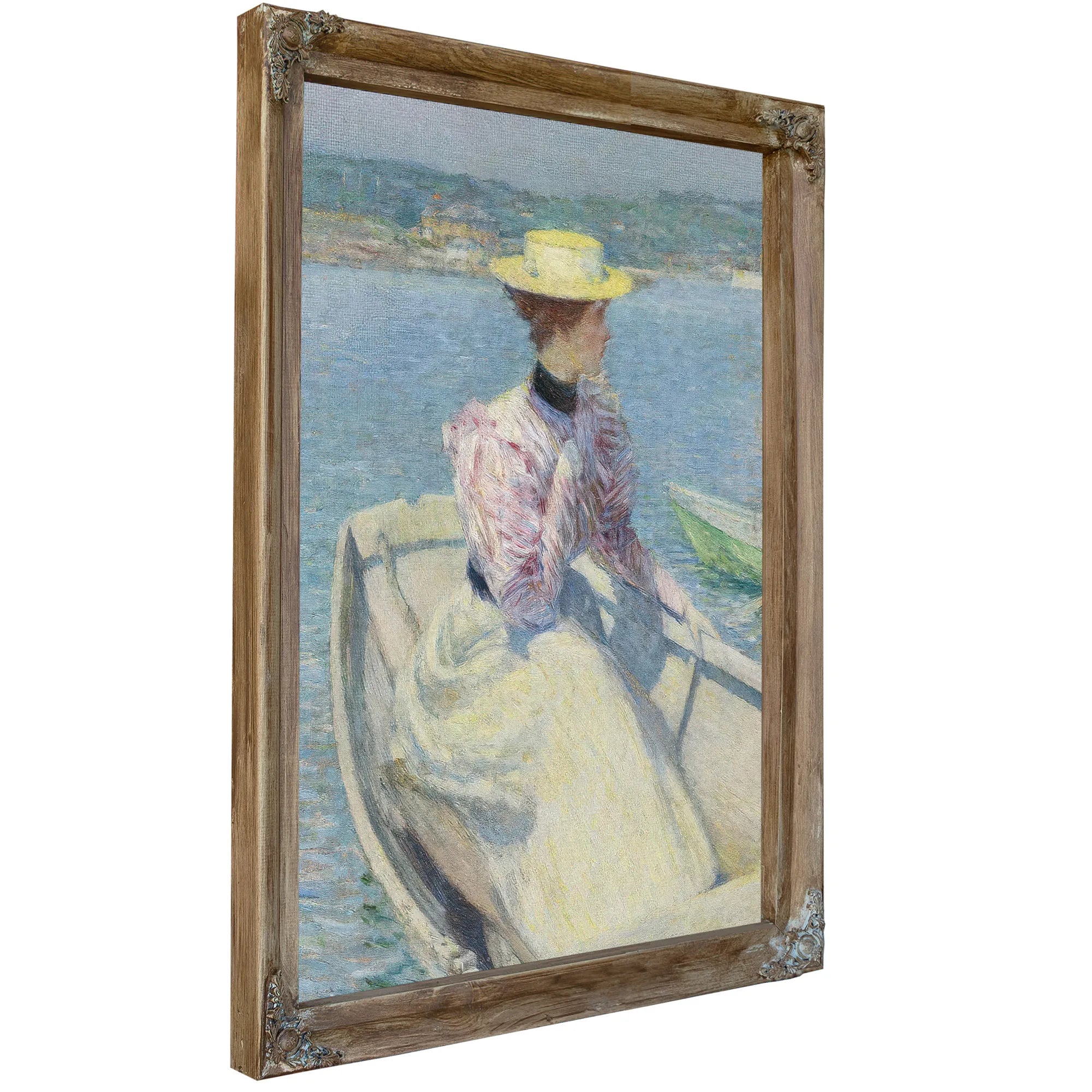The White Pierrot By Pierre Auguste Renoir Fine Art Print