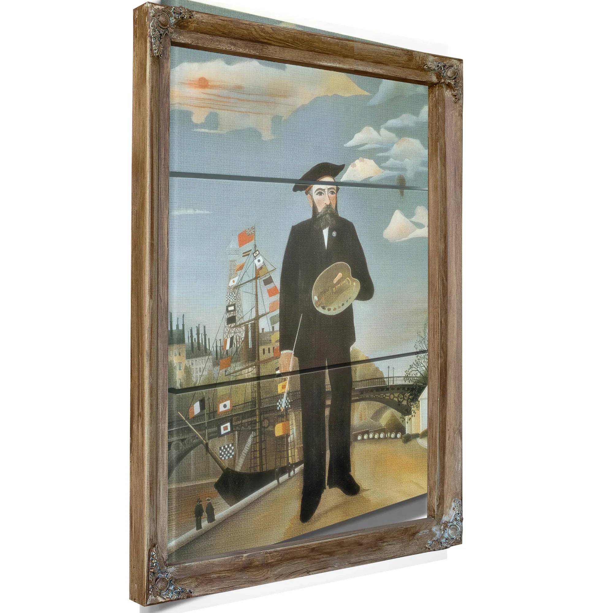 The Liberty Of Art By Henri Rousseau Fine Art Print