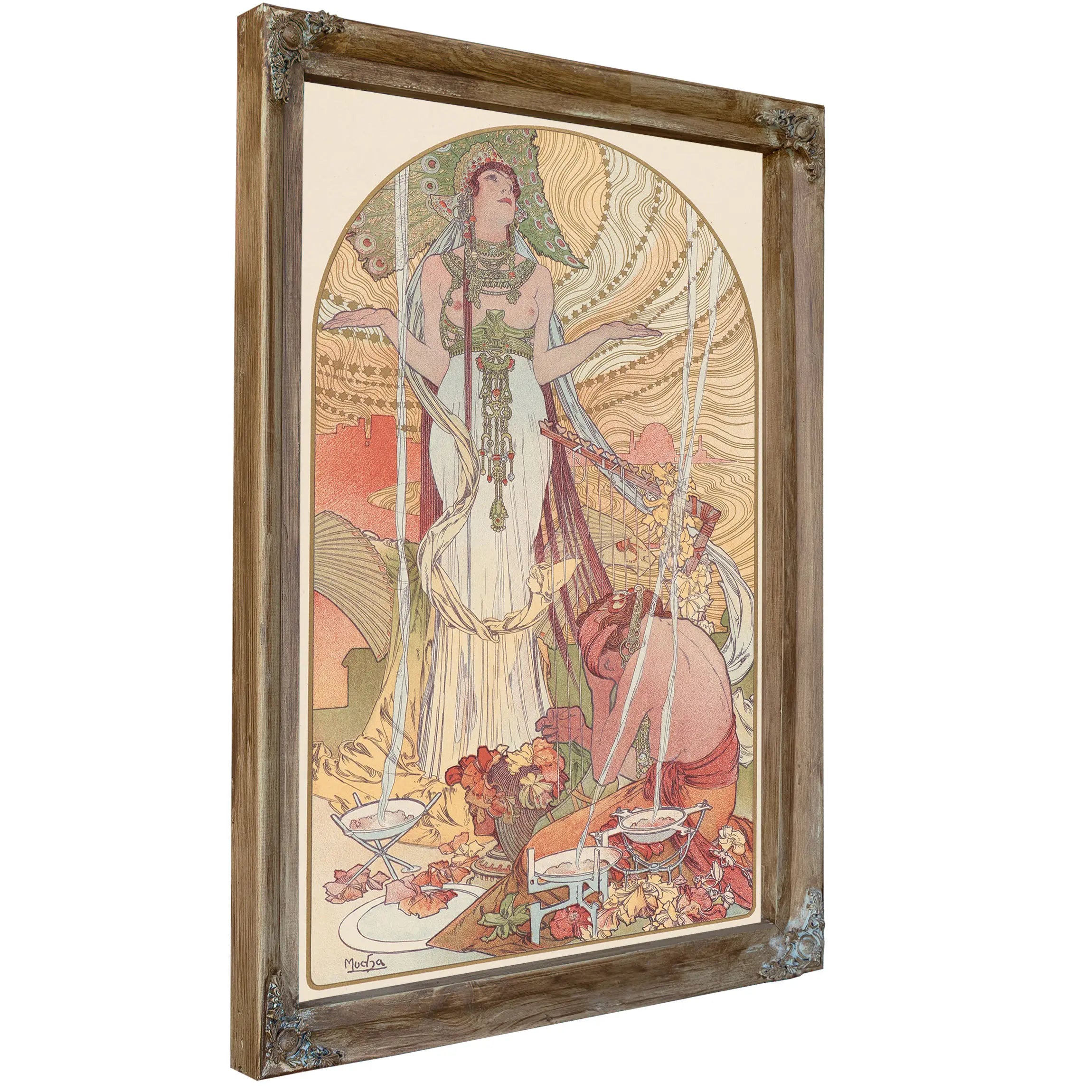 Incantation Salammbo by Alphonse Mucha