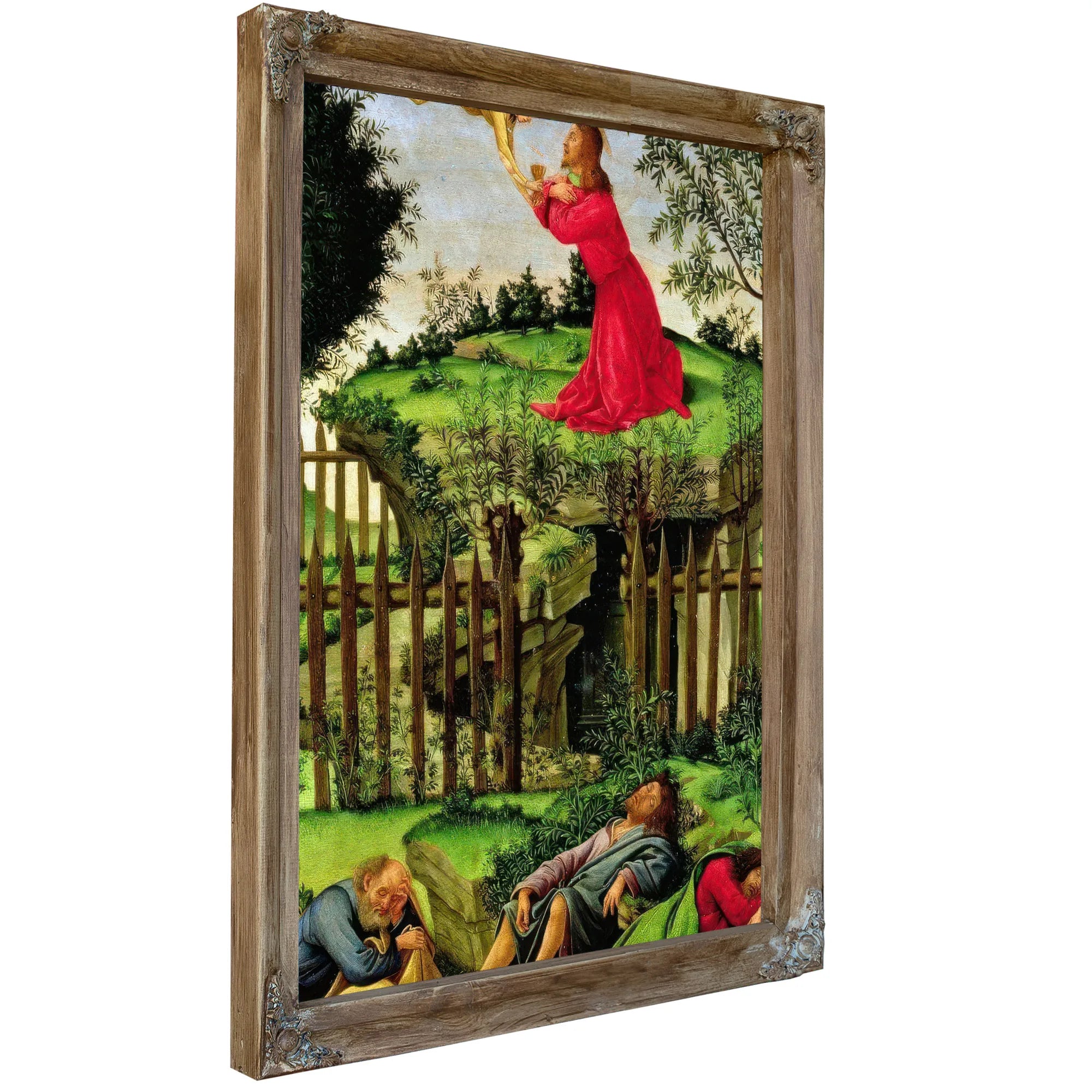 The Agony In The Garden By Sandro Botticelli Fine Art Print
