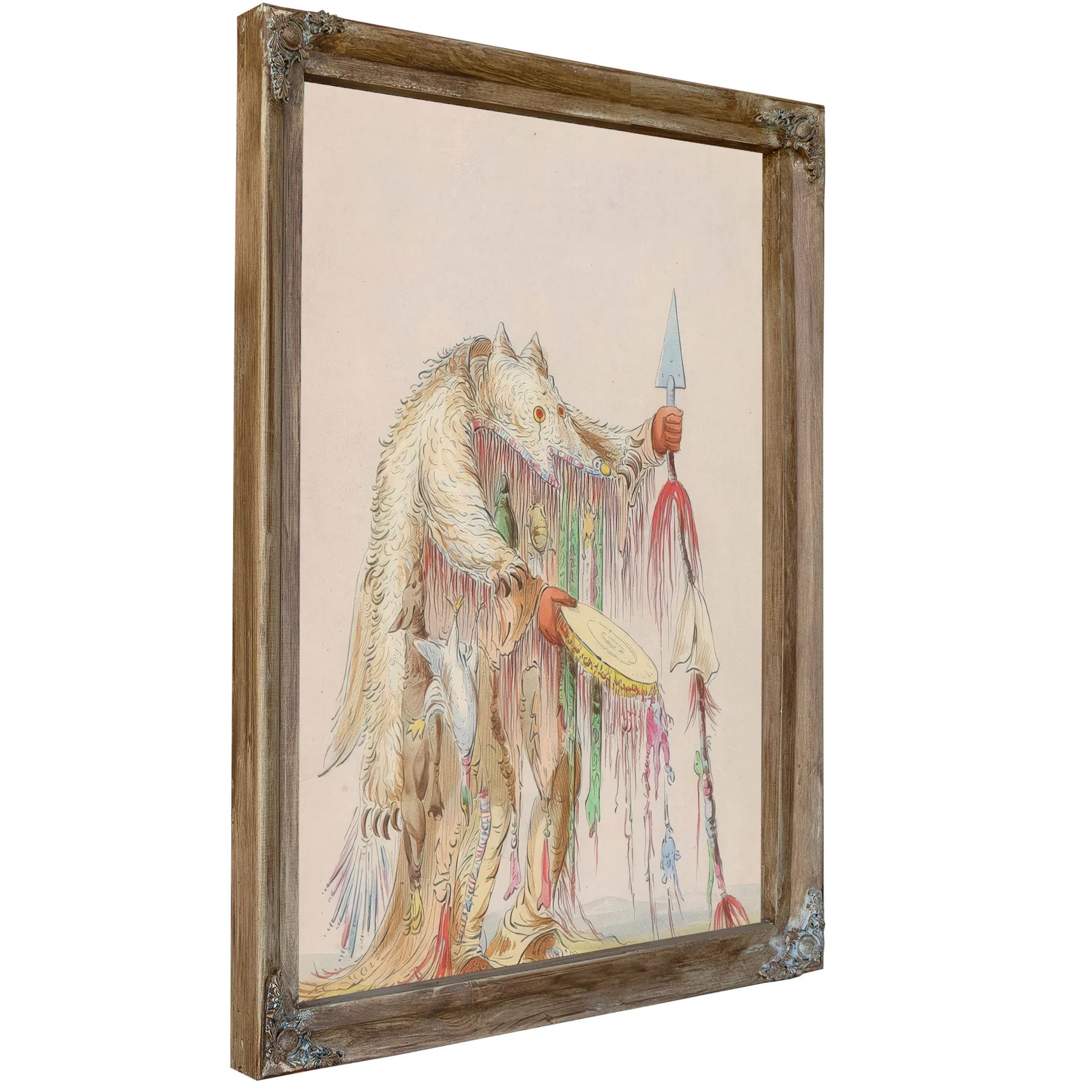 Illustrations Of The Manners, Customs, And Condition Of The North American Indians. London Henry Bohn, 1857 And 1866 By George Catlin Fine Art Print
