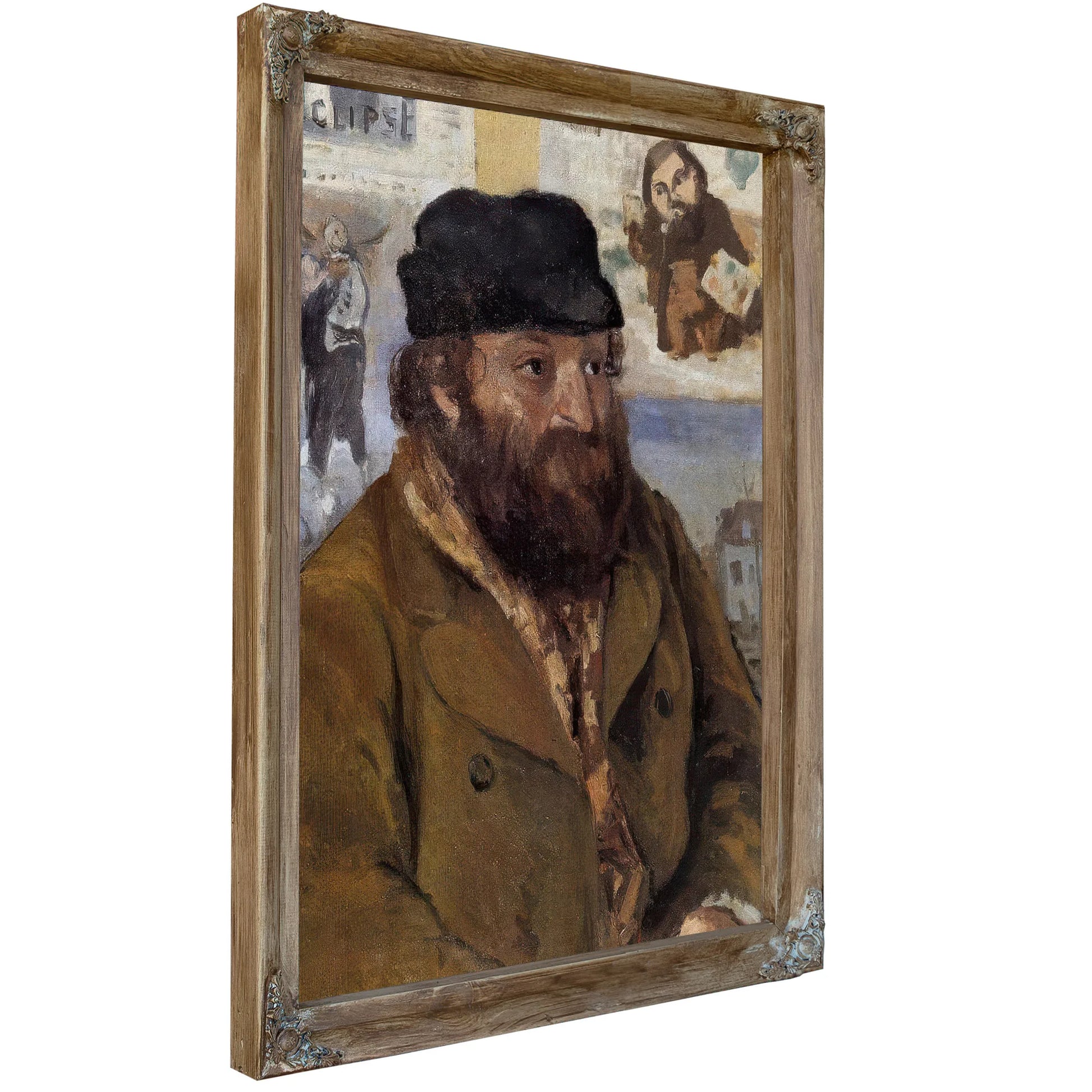 Paul Ce Zanne By Camille Pissarro Fine Art Print