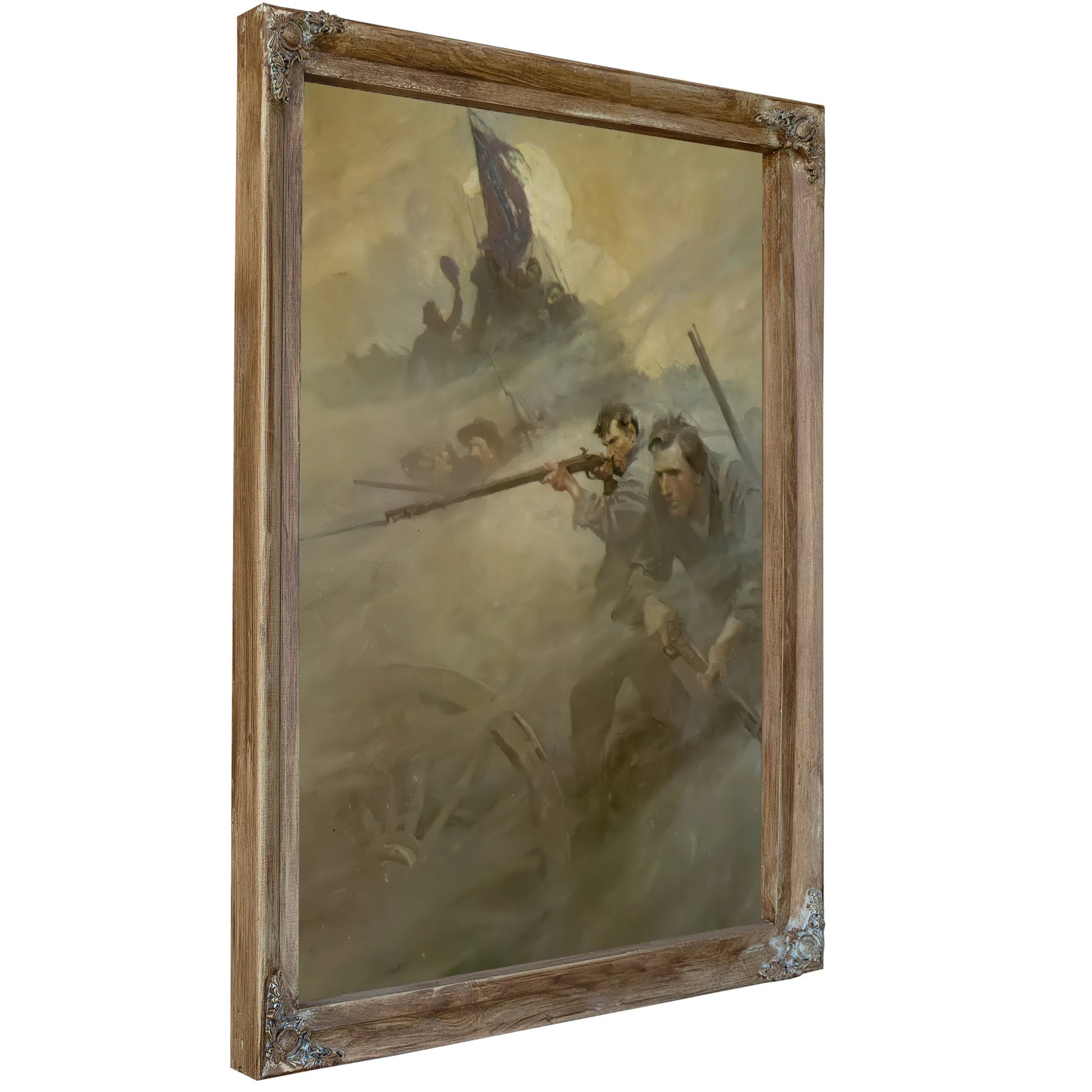 The Battle By NC Wyeth Fine Art Print