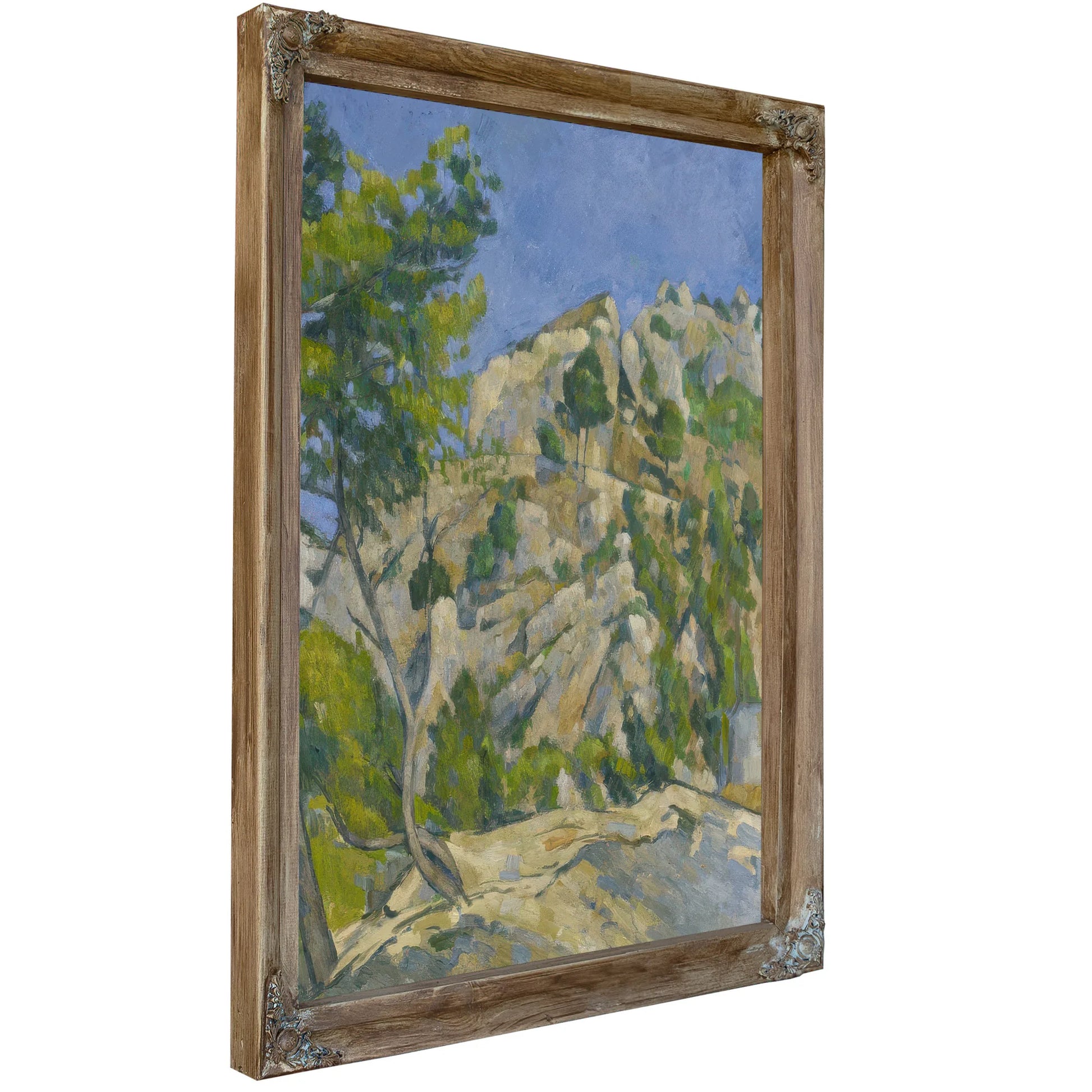 Bottom Of The Ravine (Au Fond Du Ravin) 1 By Paul Cezanne Fine Art Print