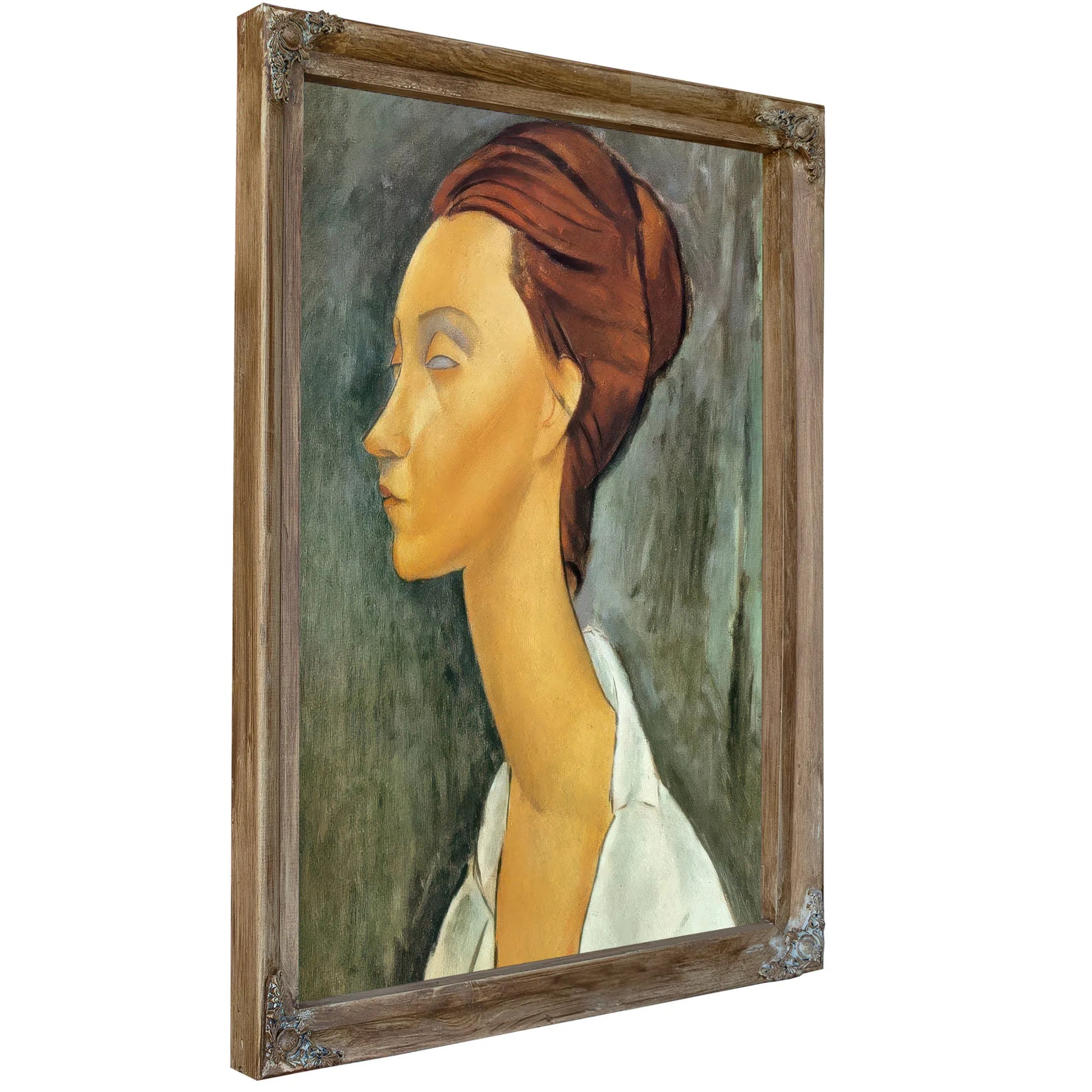 Portrait Of Lunia Czechovska 1919 By Amedeo Modigliani Fine Art Print