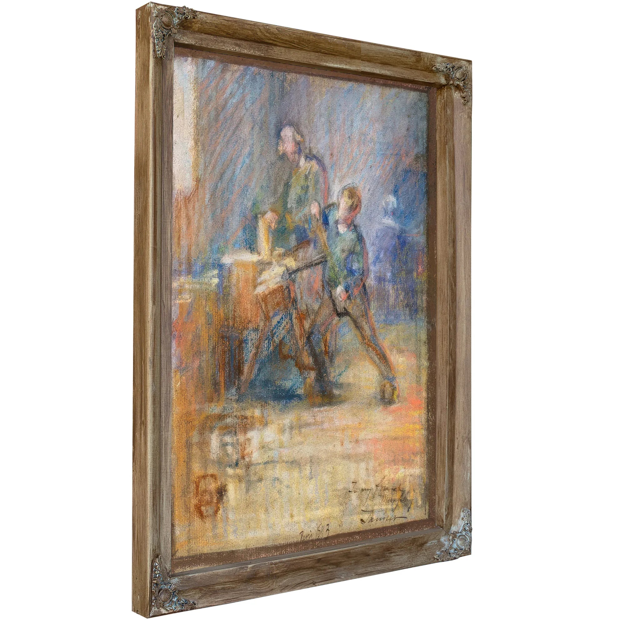 The Young Sabot Maker By Henry Ossawa Tanner Fine Art Print