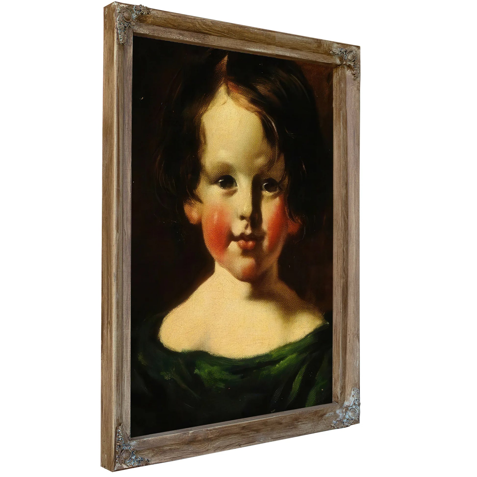 Head Of A Girl By William Etty Fine Art Print