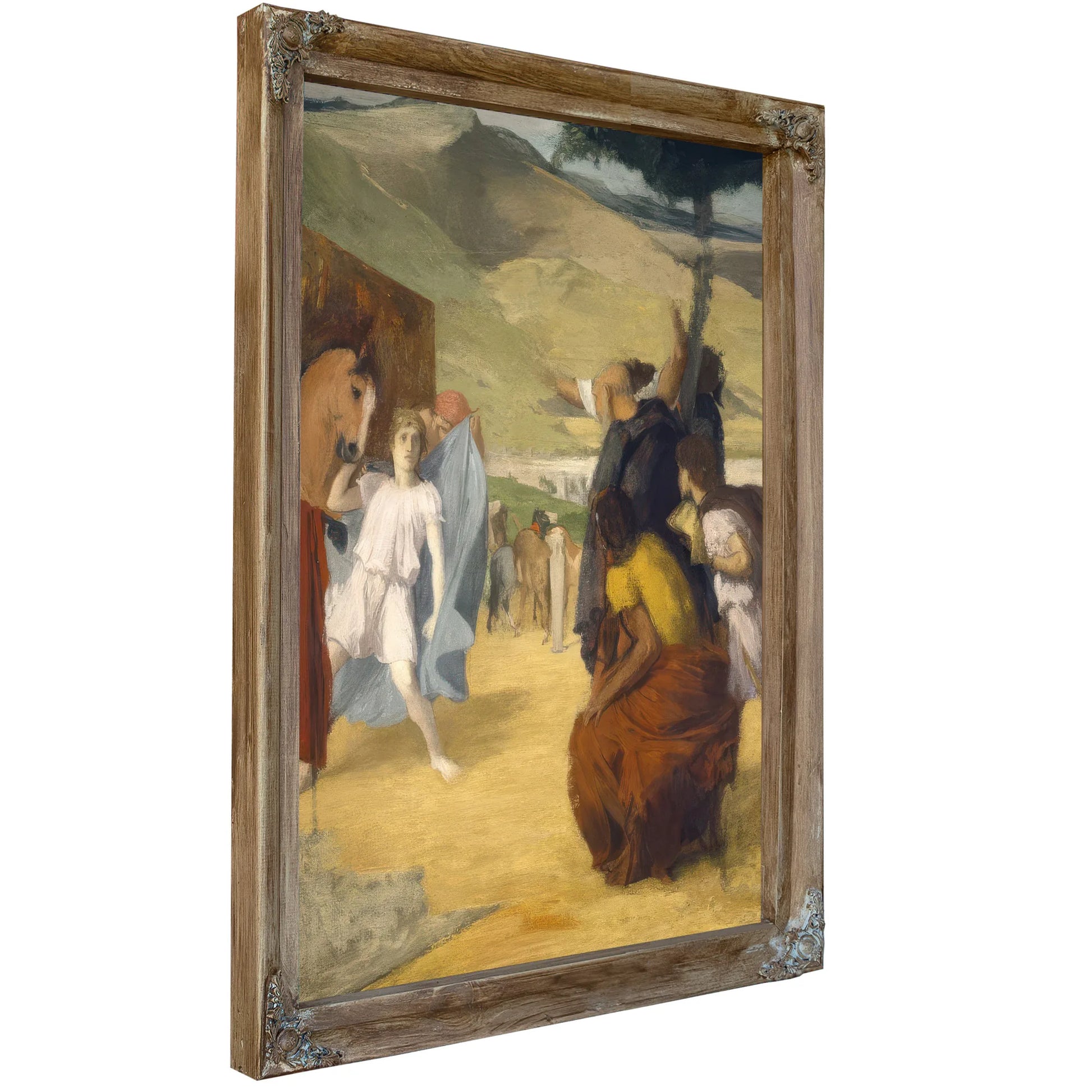 Alexander And Bucephalus By Edgar Degas Fine Art Print