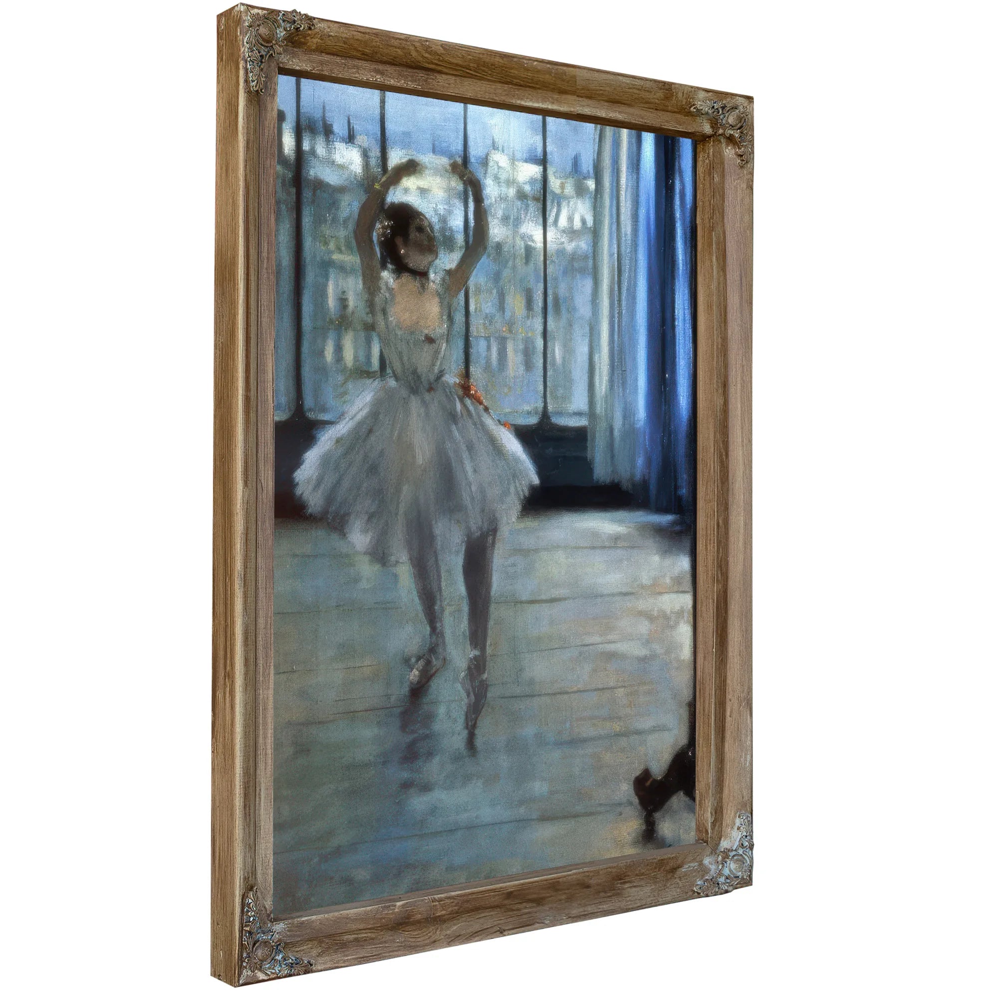 Dancer In Front Of A Window (Dancer At The Photographer's Studio) By Edgar Degas Fine Art Print