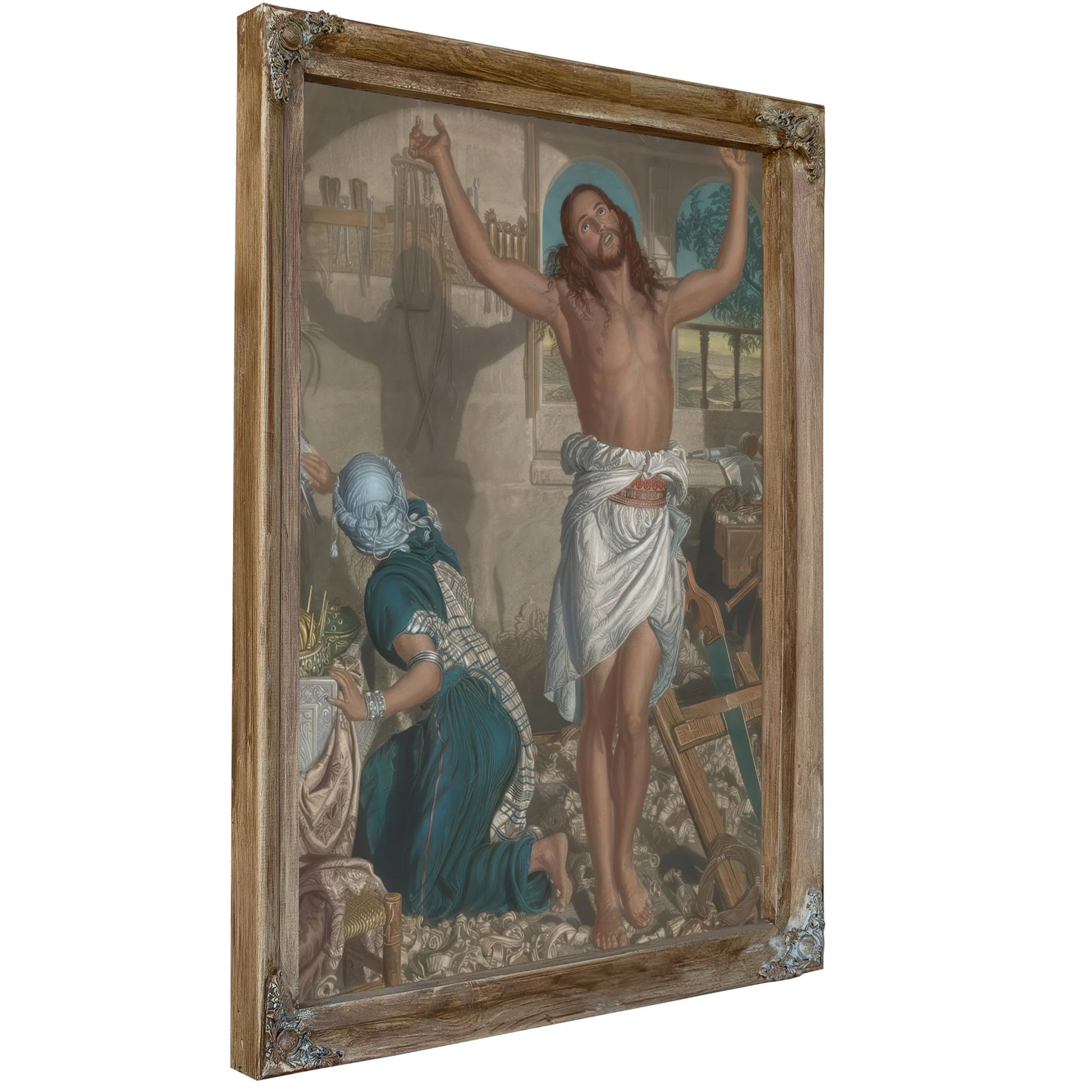 The Shadow Of Death Engraving By William Holman Hunt Fine Art Print