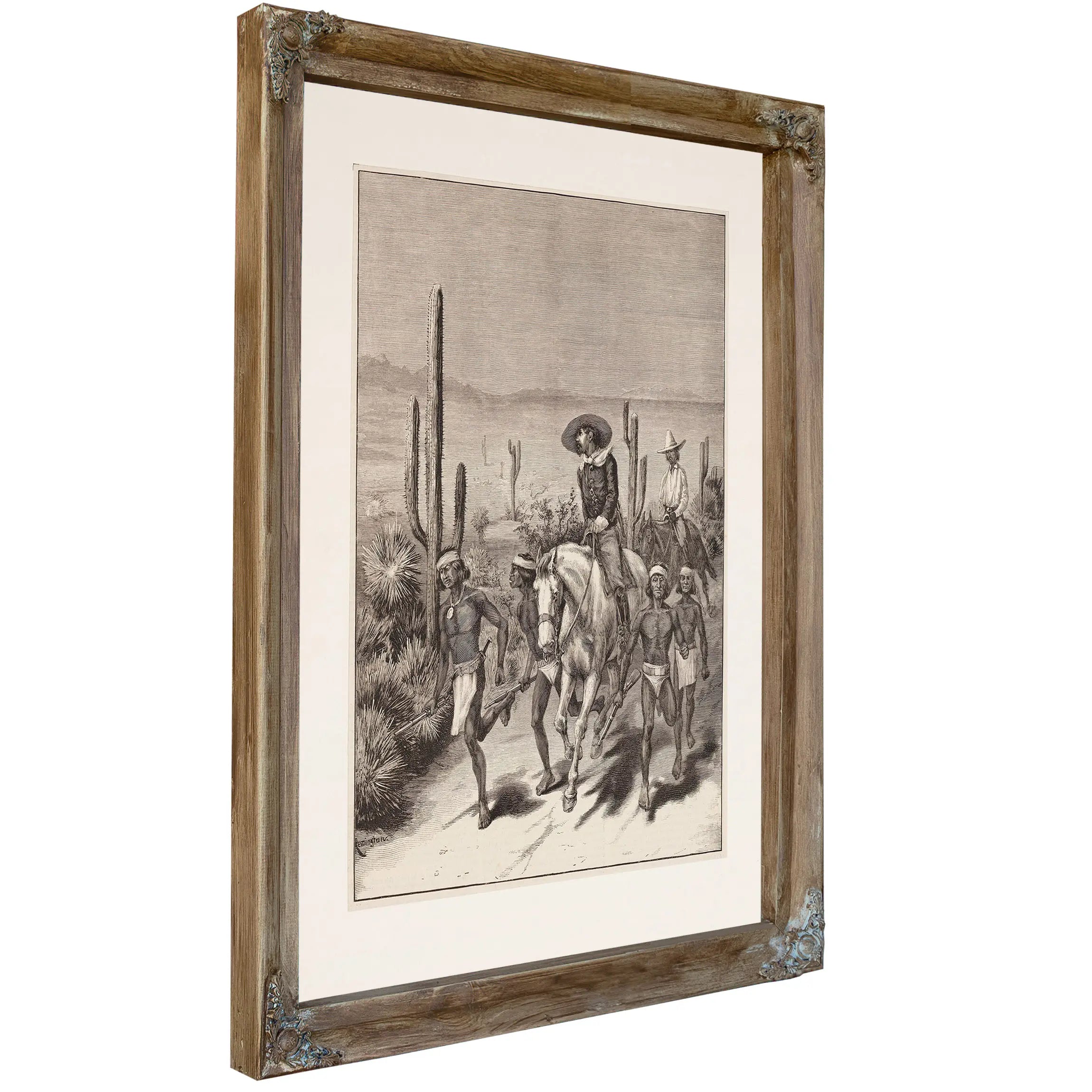 The Apache War Indian Scouts On Geronimos Trail by Frederic Remington