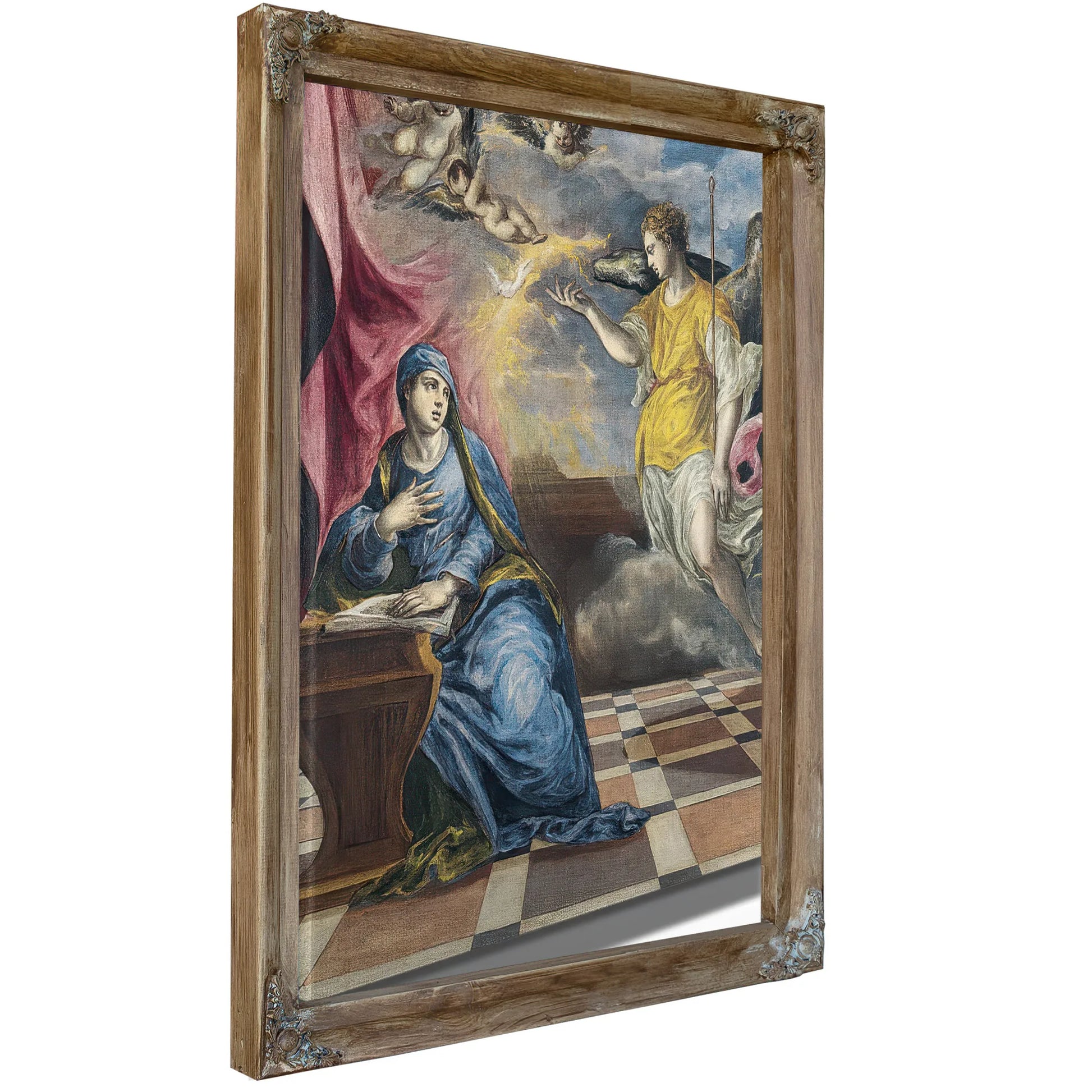 The Annunciation 3 By El Greco Fine Art Print
