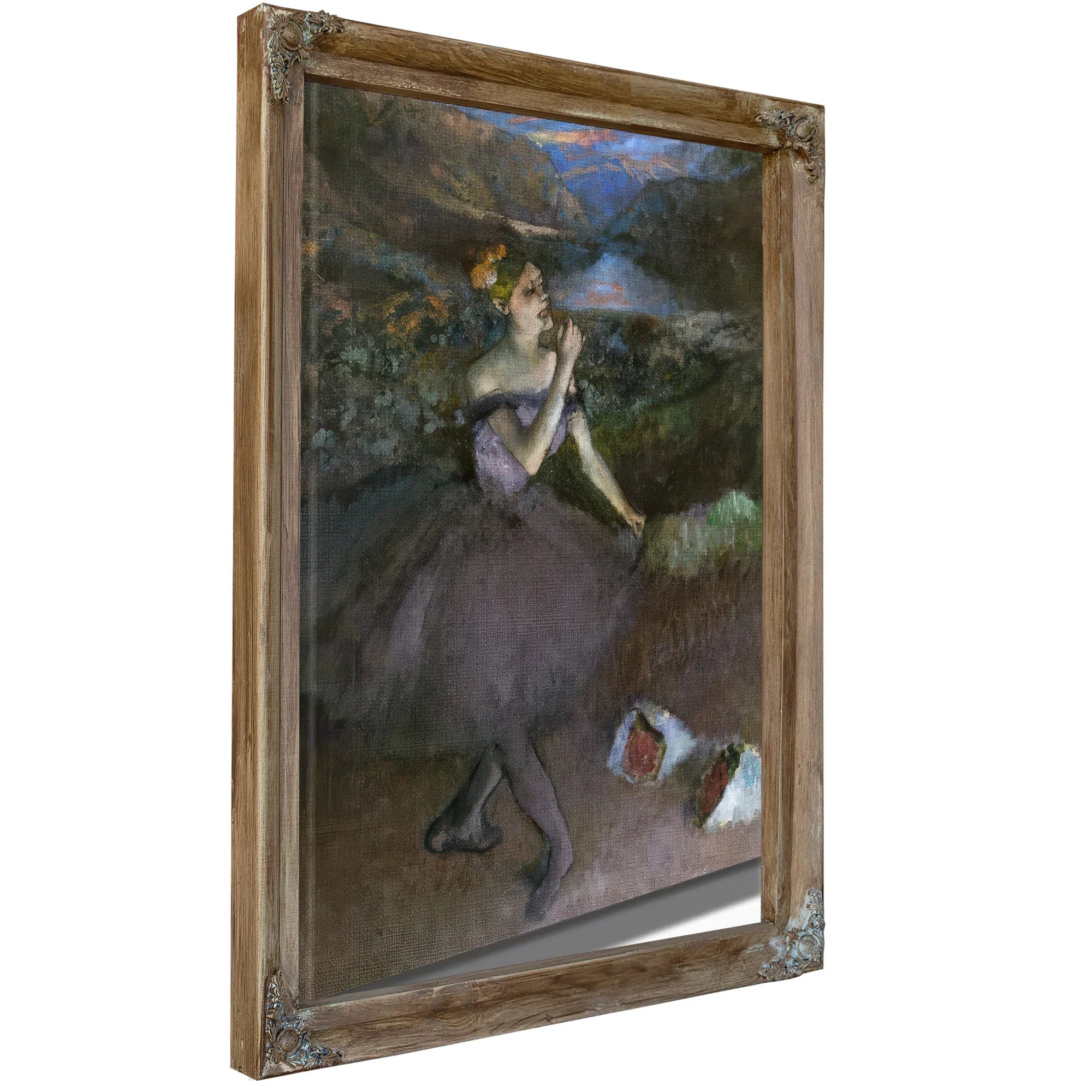 Dancer With Bouquet By Edgar Degas Fine Art Print