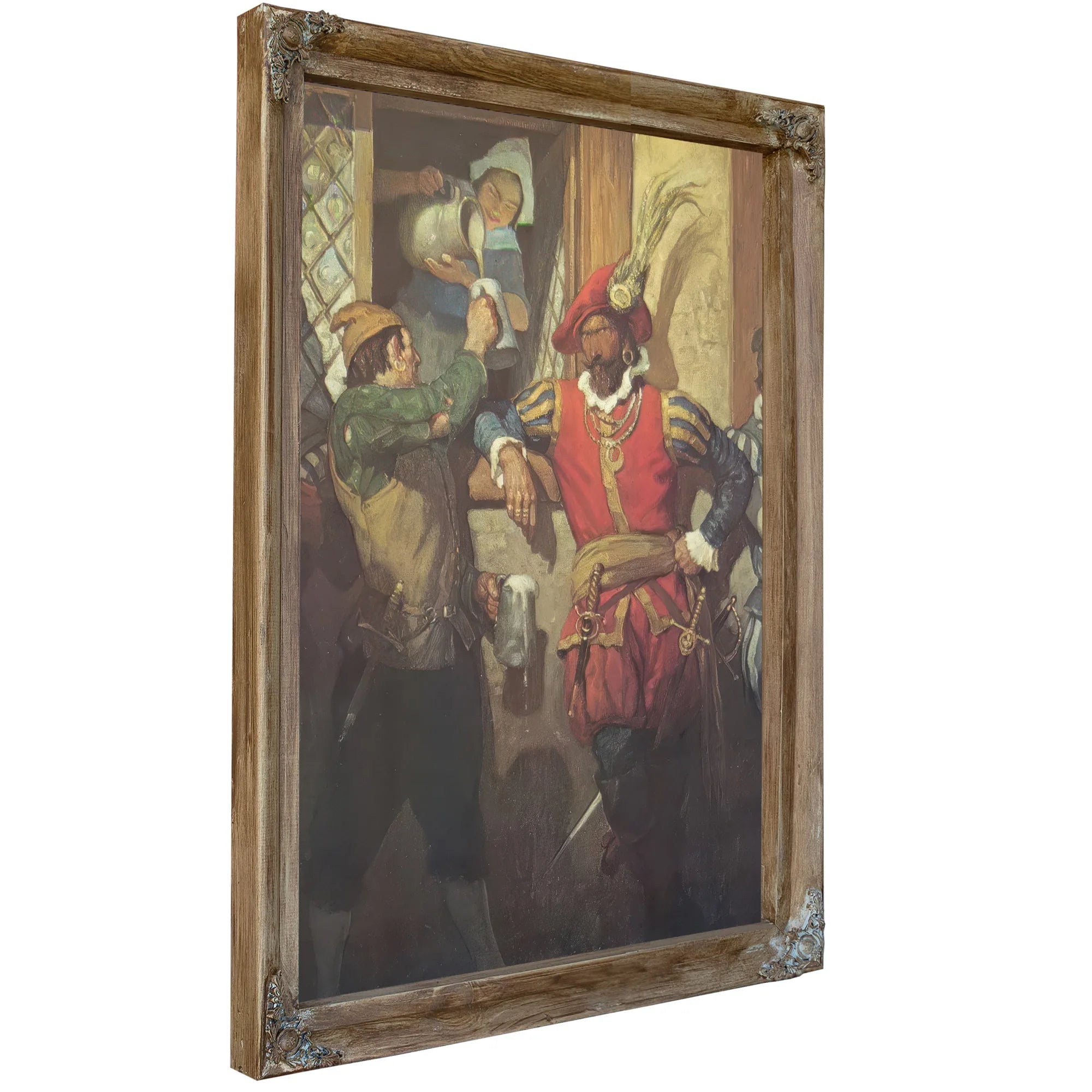 John Oxenham By NC Wyeth Fine Art Print