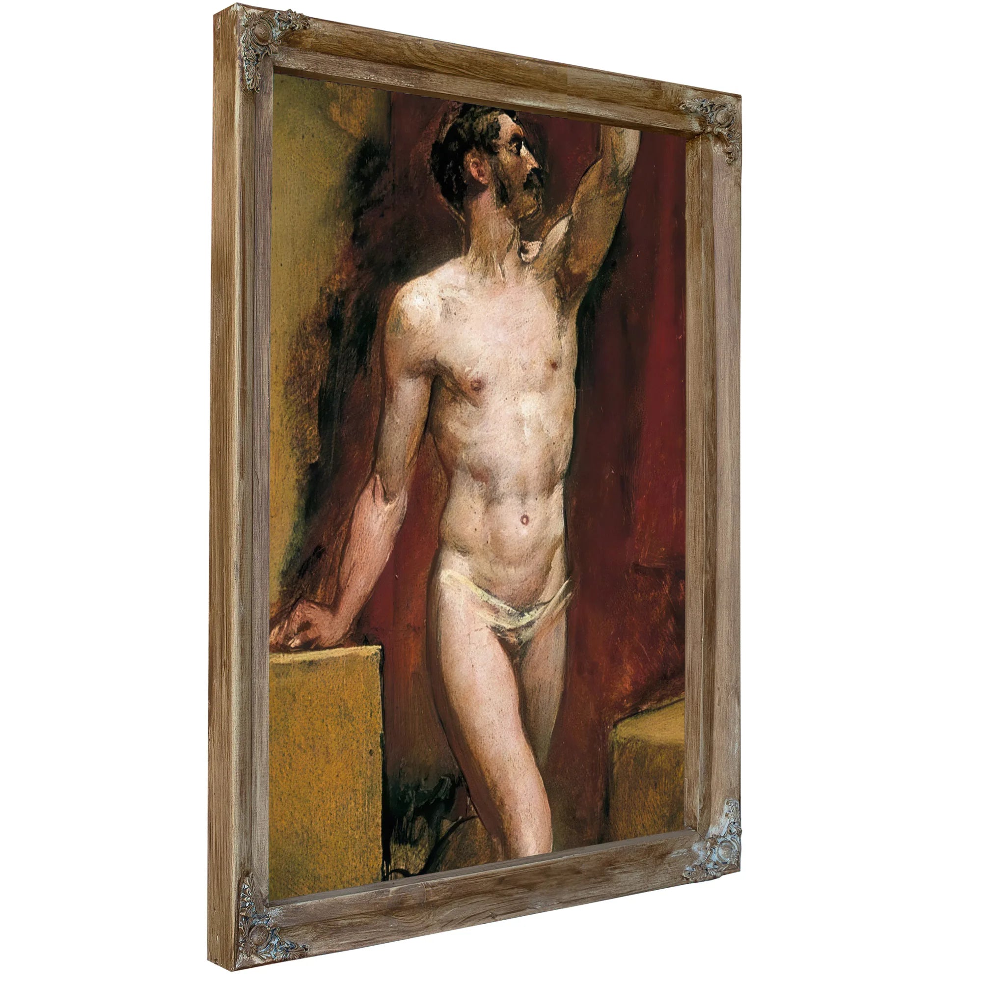 Male Nude 23 By William Etty Fine Art Print