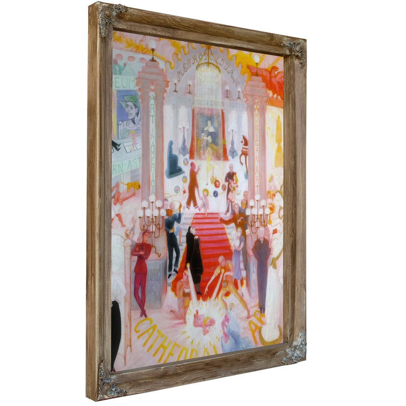 The Cathedrals Of Art Begun 1942 By Florine Stettheimer
