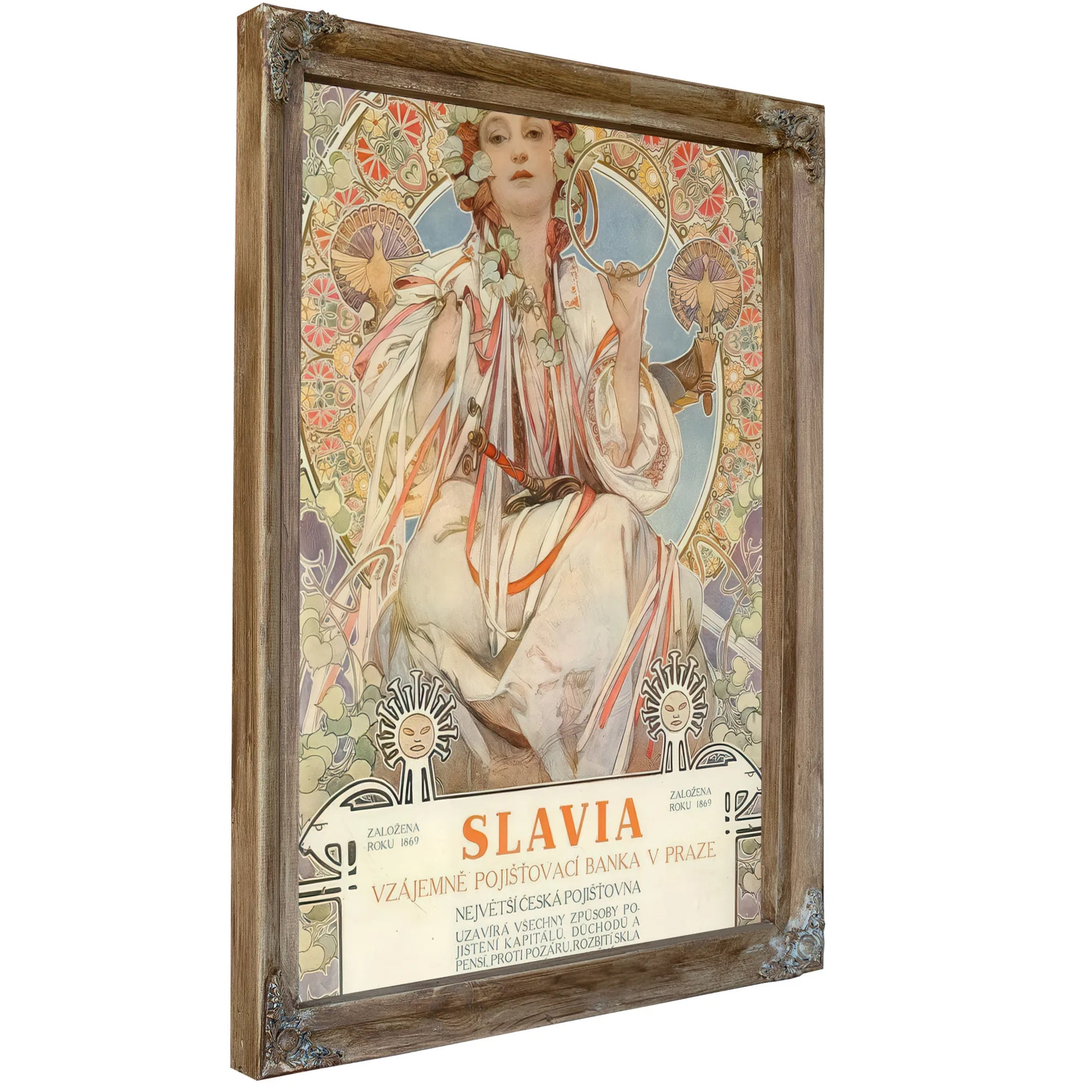 Mrs Leslie Carter By Alphonse Mucha Fine Art Print