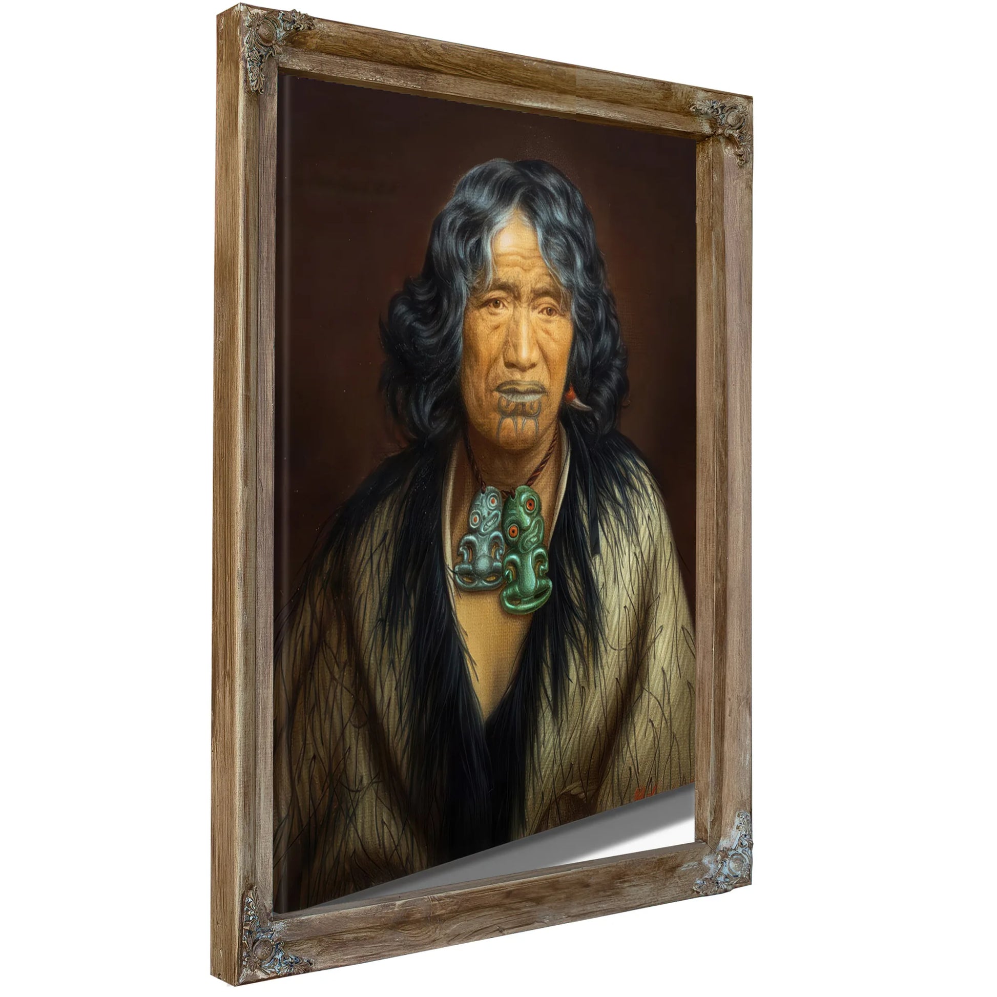 Kuinioroa Daughter Of Rangi Kopinga 1880 By Gottfried Lindauer Fine Art Print