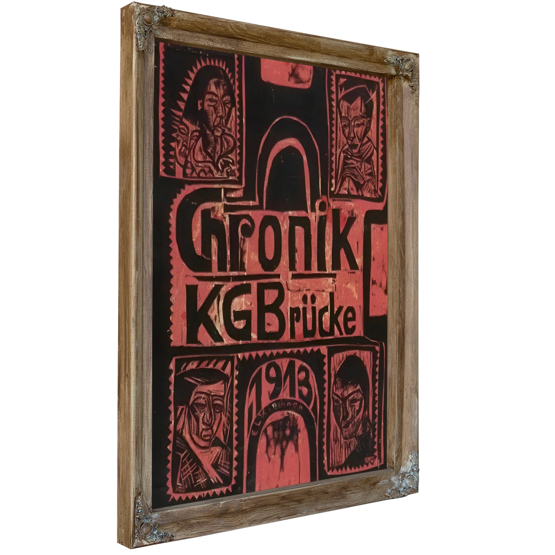 Chronicle Of The Brucke Artists Group By Ernst Ludwig Kirchner Fine Art Print
