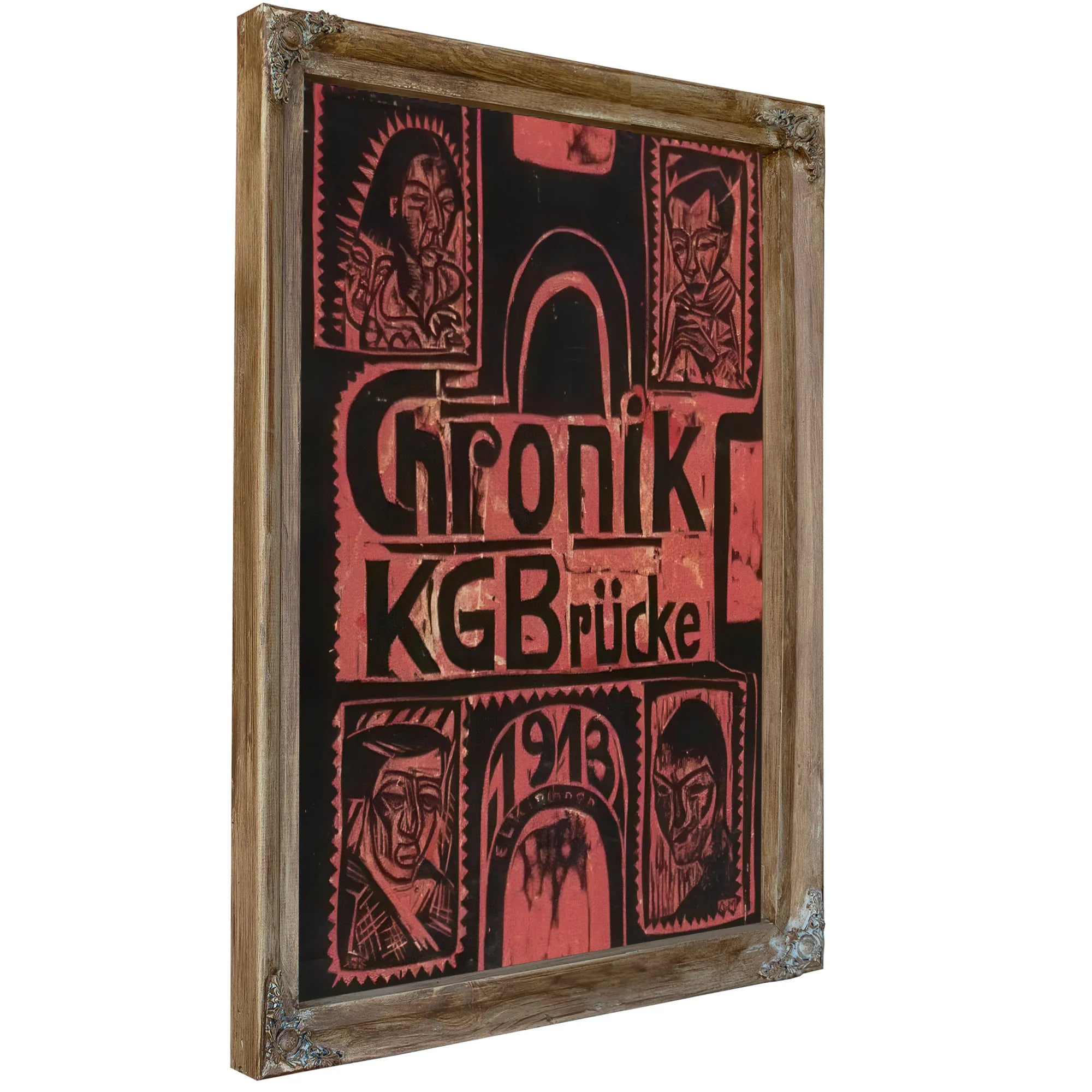 Chronicle Of The Brucke Artists Group By Ernst Ludwig Kirchner Fine Art Print