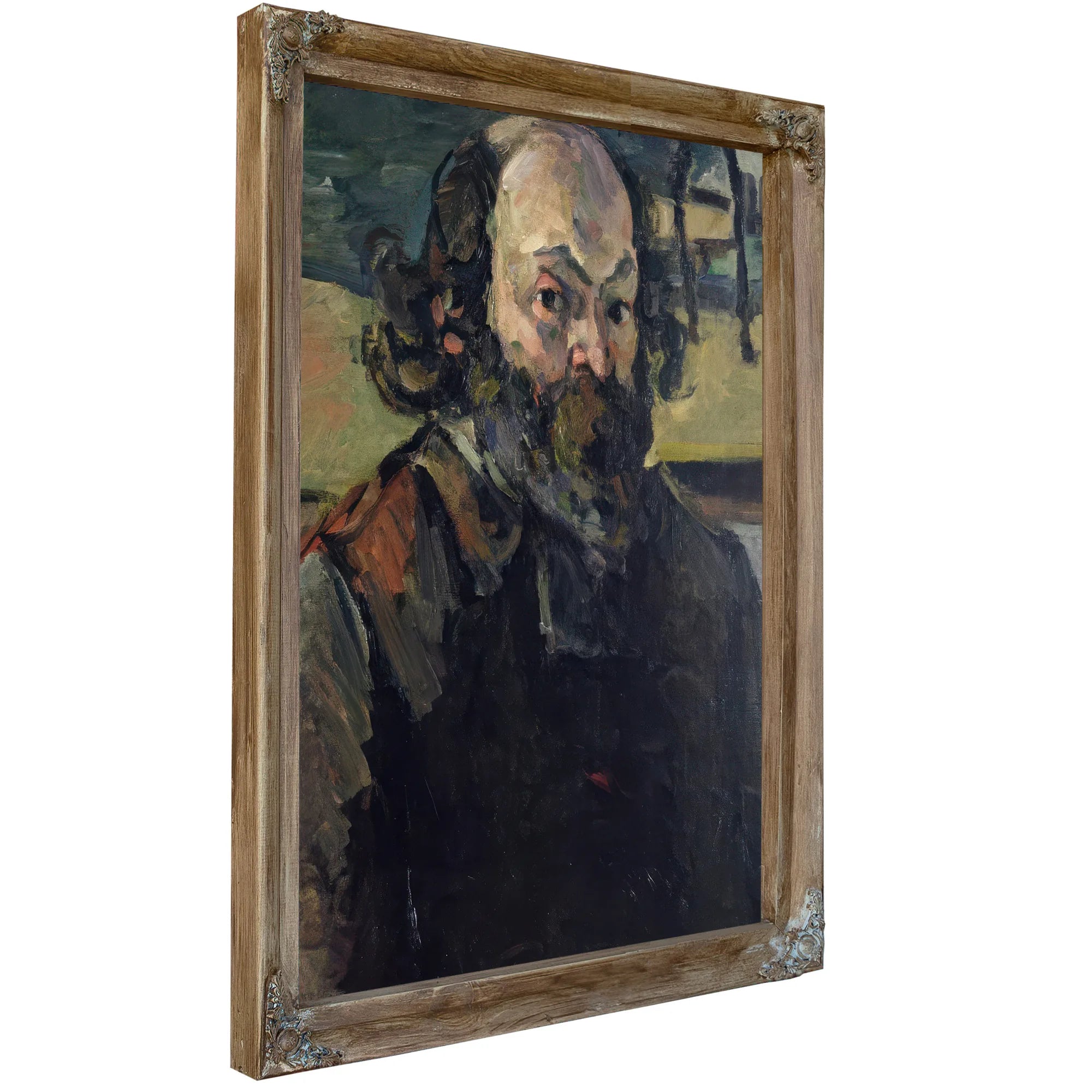 Self Portrait 3 By Paul Cezanne Fine Art Print