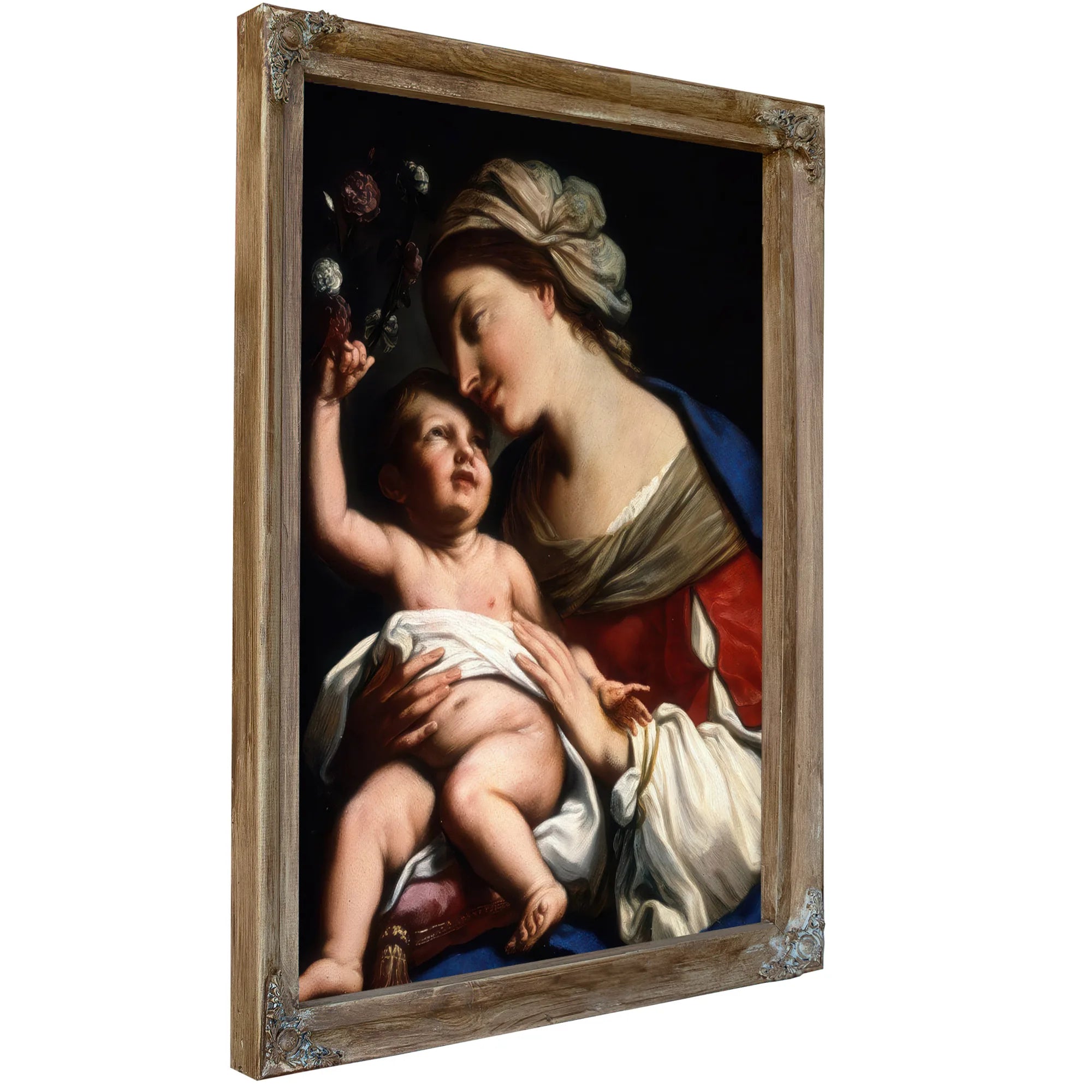 Virgin And Child 1663 By Elisabetta Sirani Fine Art Print