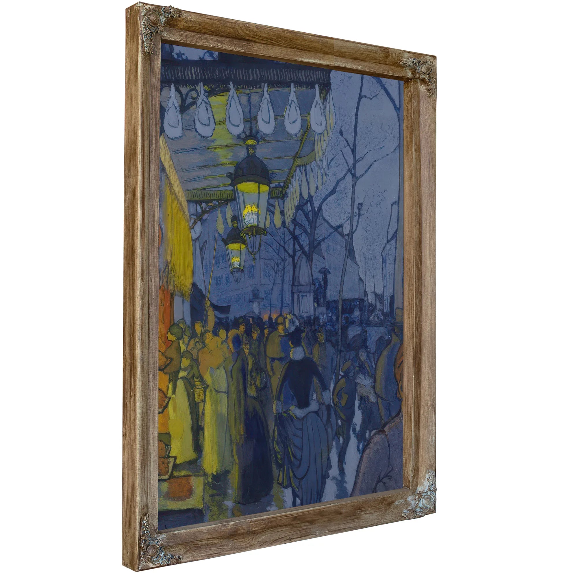 Avenue De Clichy By Louis Anquetin Fine Art Print