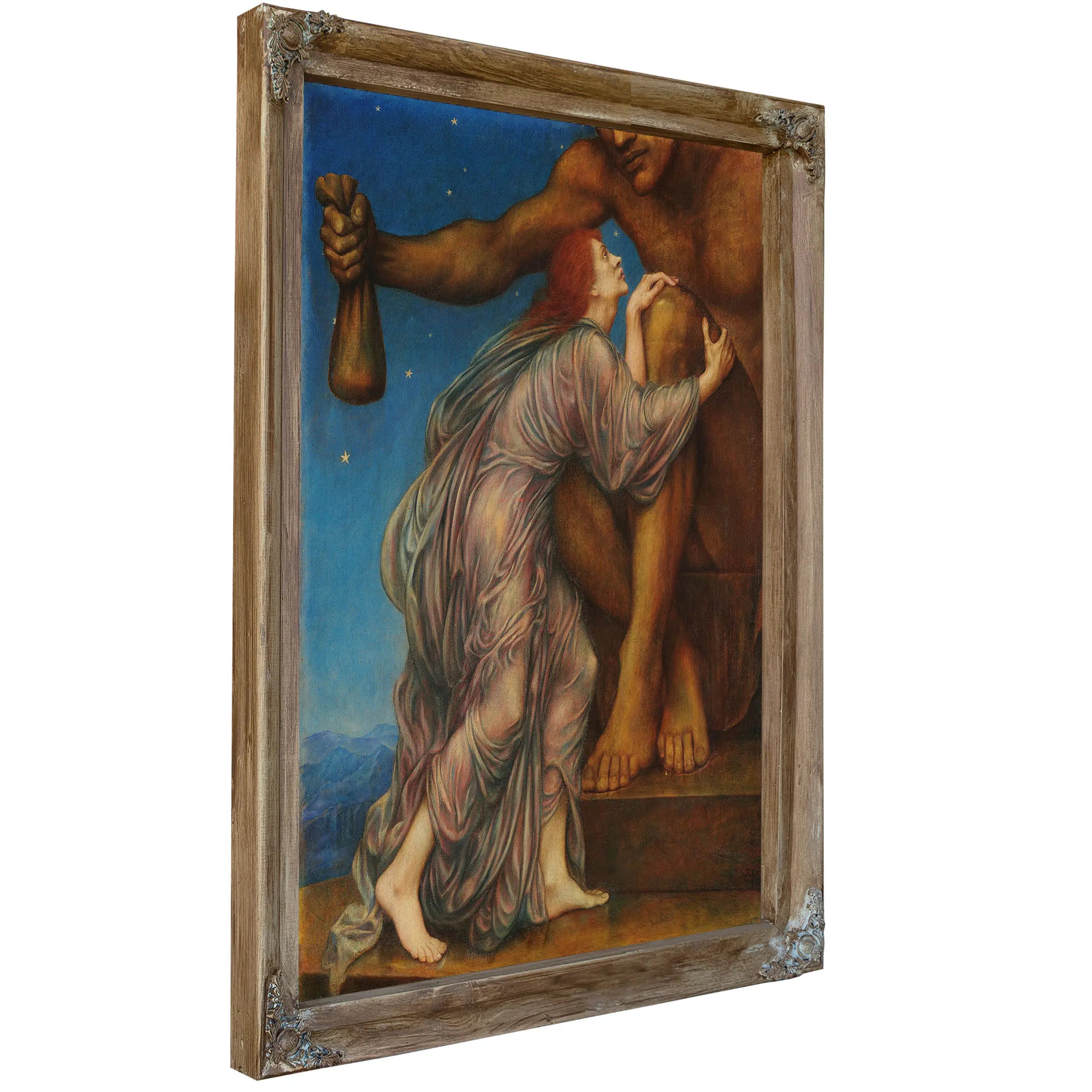 The Worship Of Mammon by Evelyn De Morgan