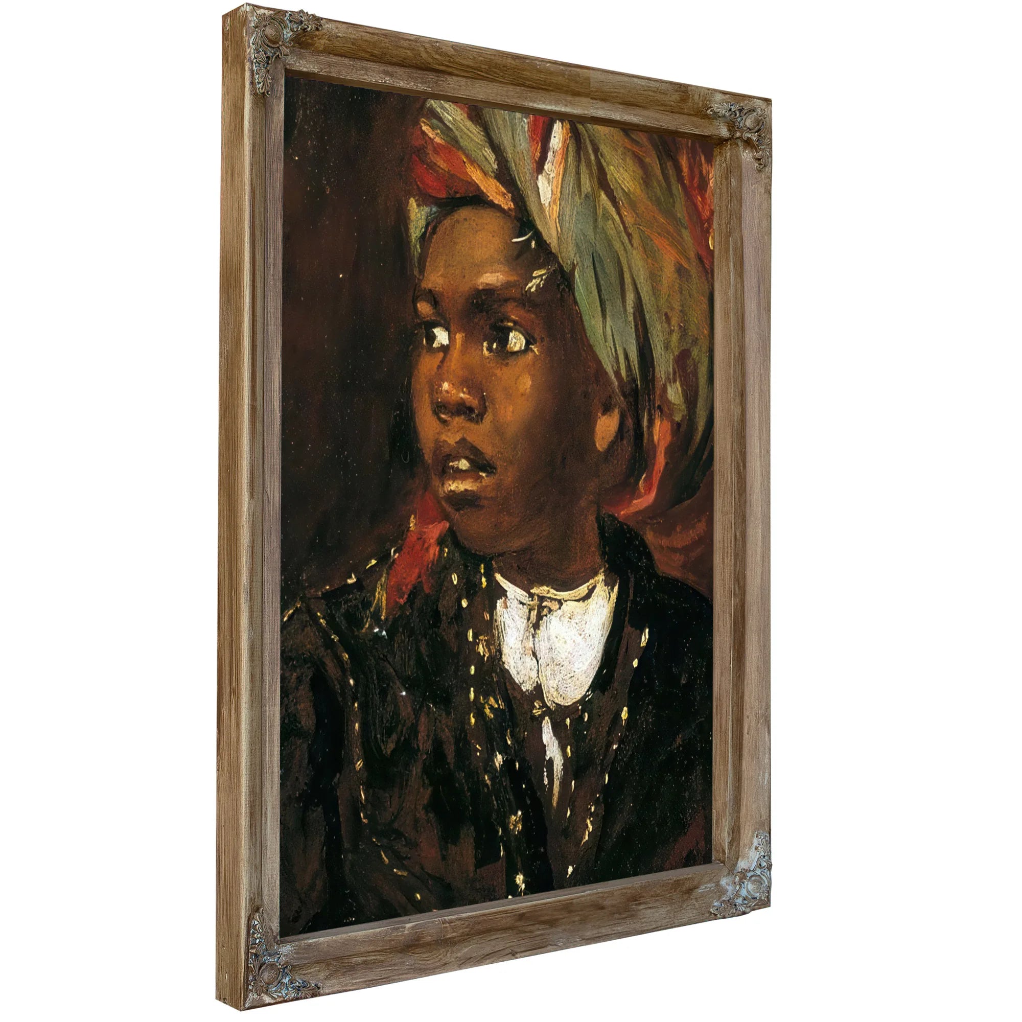 Study Of A Black Boy By William Etty Fine Art Print