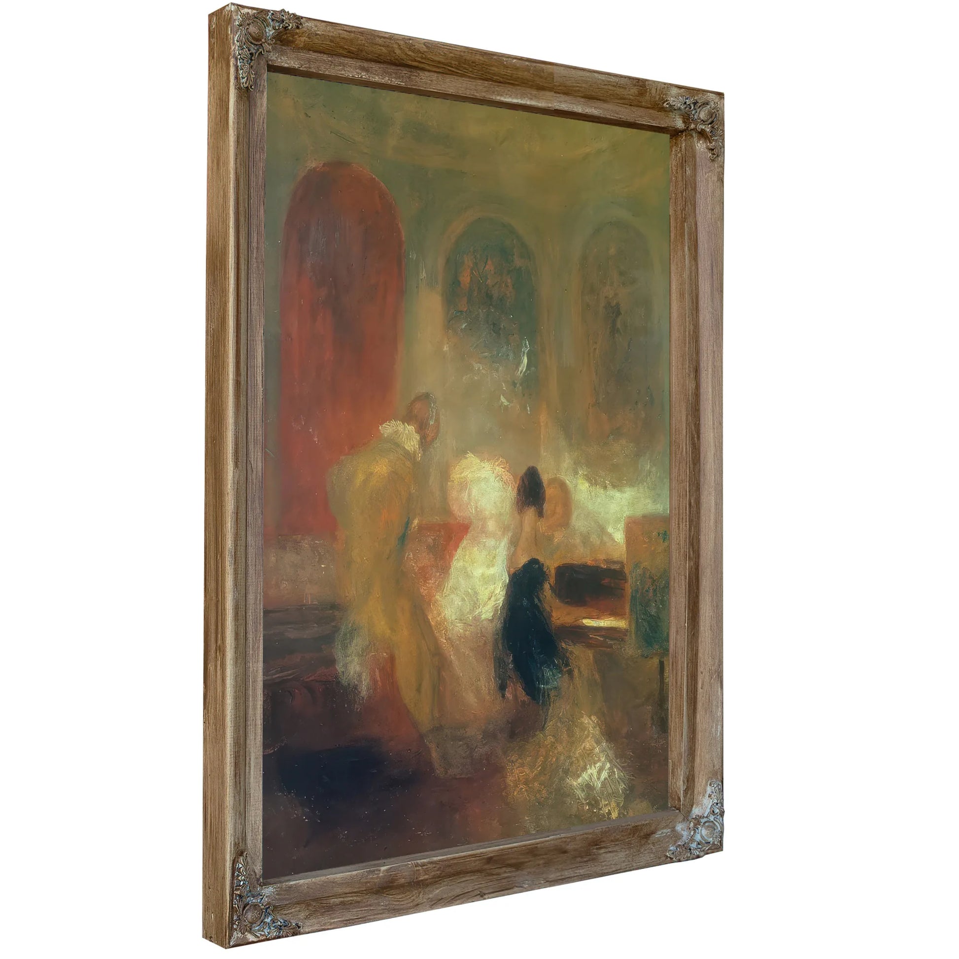 Music Party East Cowes Castle By Jwm Turner Fine Art Print